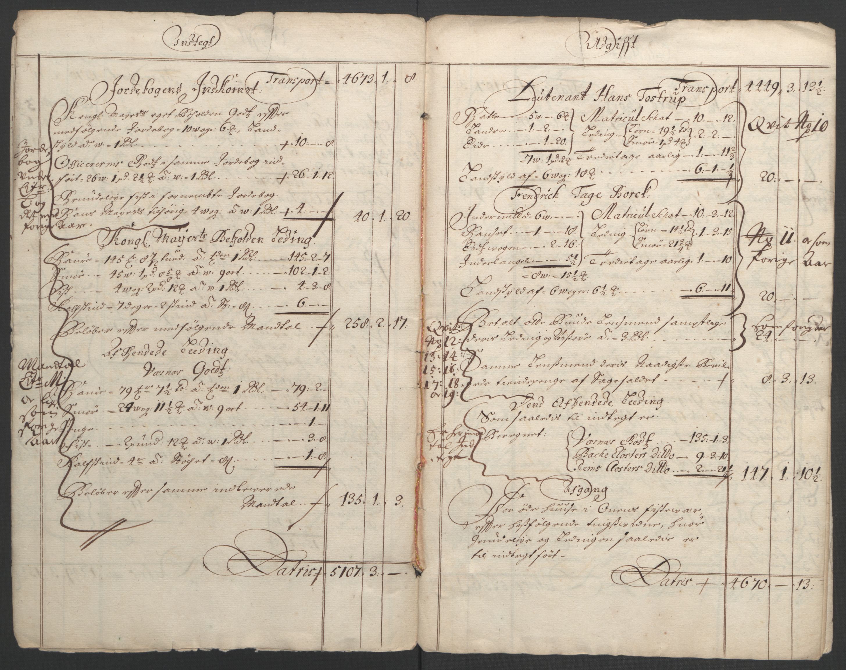 Rentekammeret inntil 1814, Reviderte regnskaper, Fogderegnskap, RA/EA-4092/R55/L3650: Fogderegnskap Romsdal, 1692, p. 6