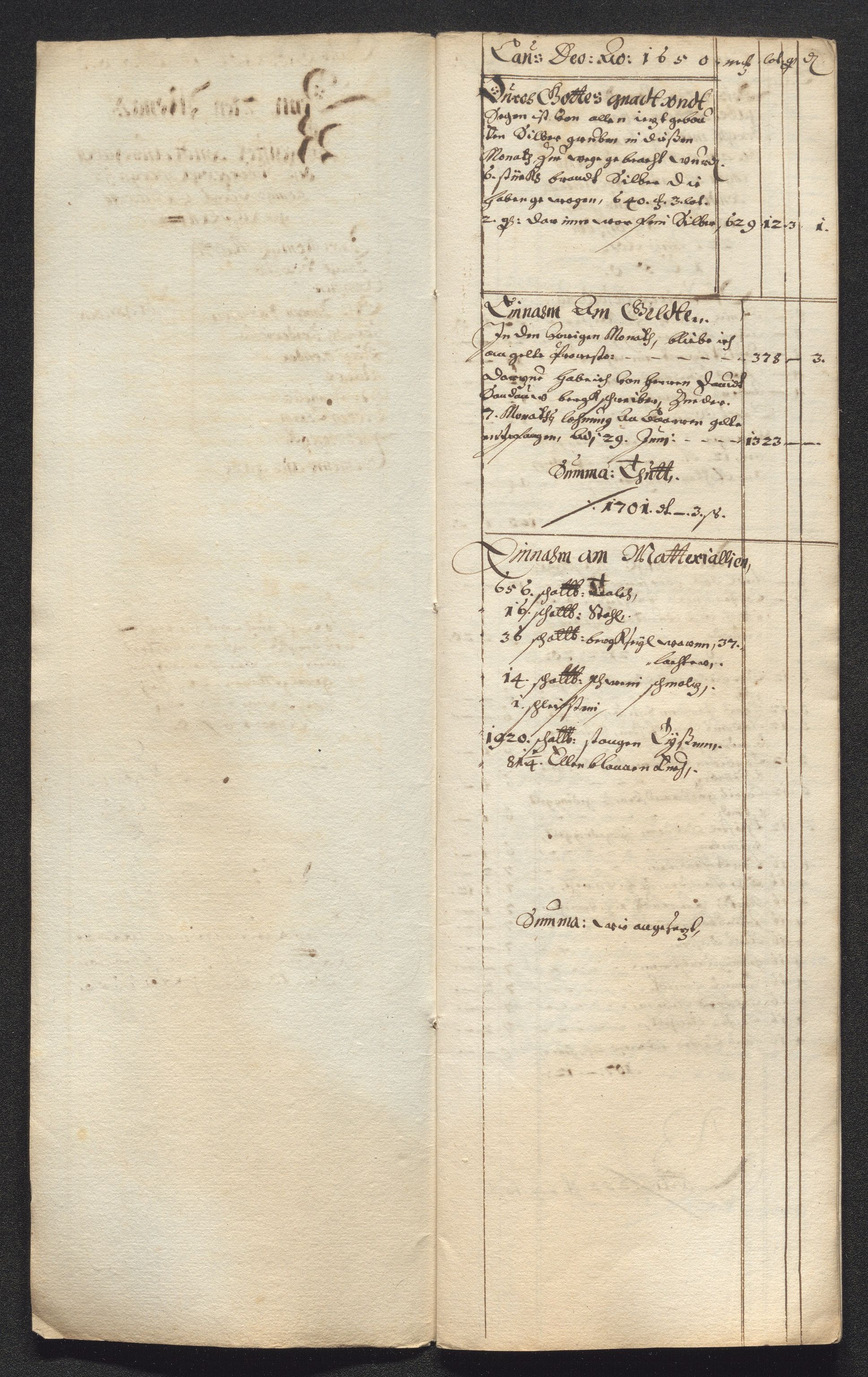 Kongsberg Sølvverk 1623-1816, SAKO/EA-3135/001/D/Dc/Dcd/L0024: Utgiftsregnskap for gruver m.m. , 1650, p. 149