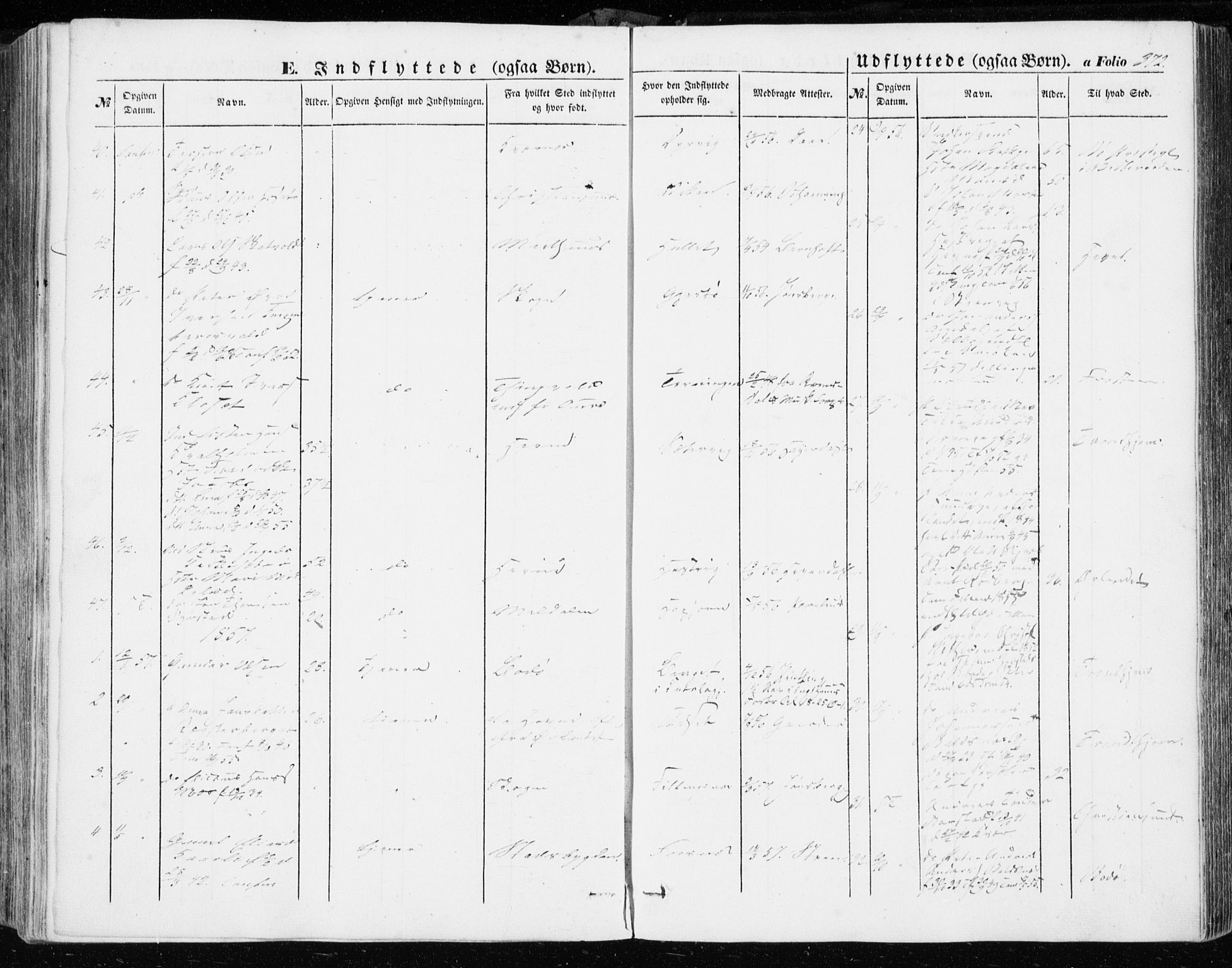 Ministerialprotokoller, klokkerbøker og fødselsregistre - Sør-Trøndelag, SAT/A-1456/634/L0530: Parish register (official) no. 634A06, 1852-1860, p. 372