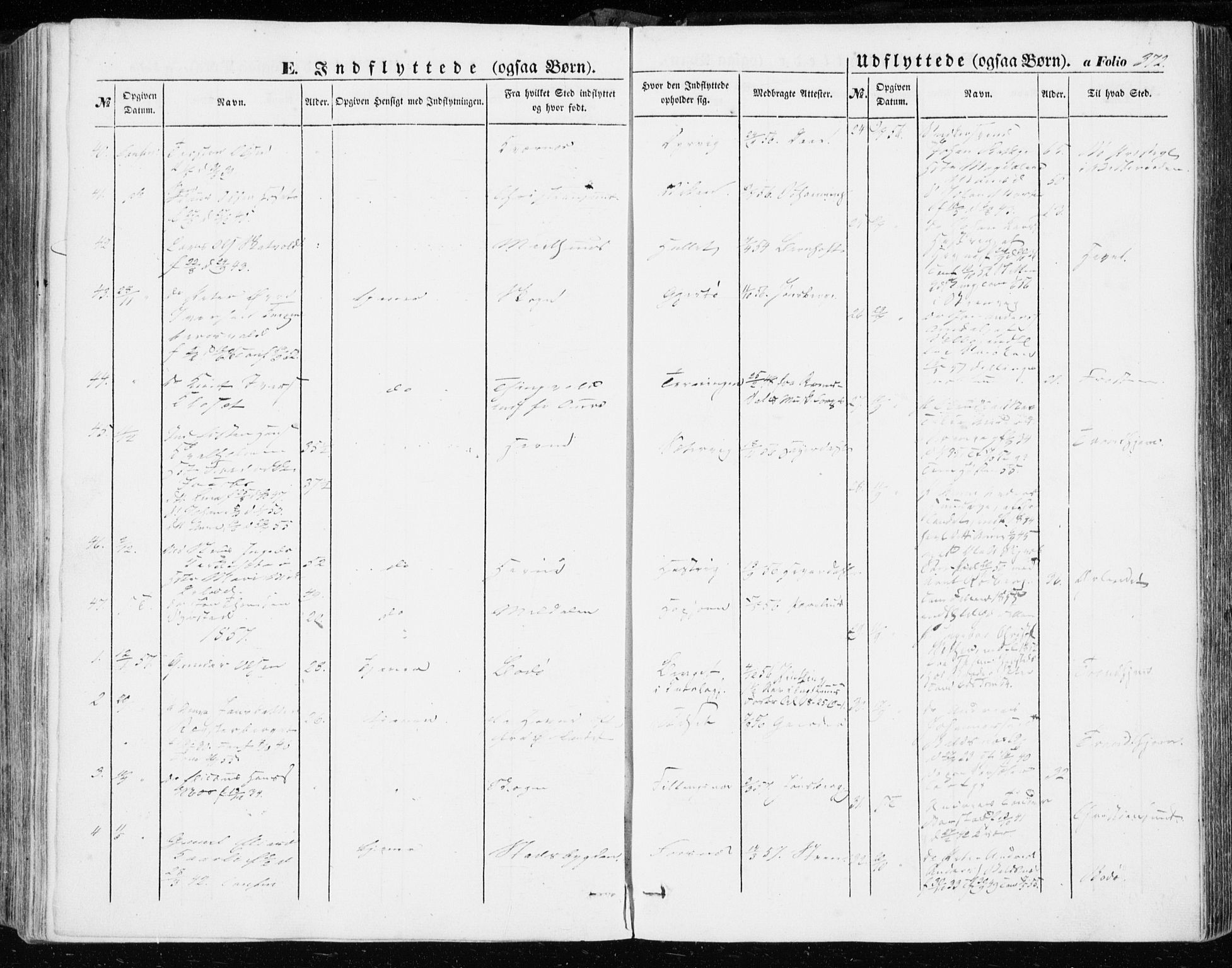 Ministerialprotokoller, klokkerbøker og fødselsregistre - Sør-Trøndelag, AV/SAT-A-1456/634/L0530: Parish register (official) no. 634A06, 1852-1860, p. 372