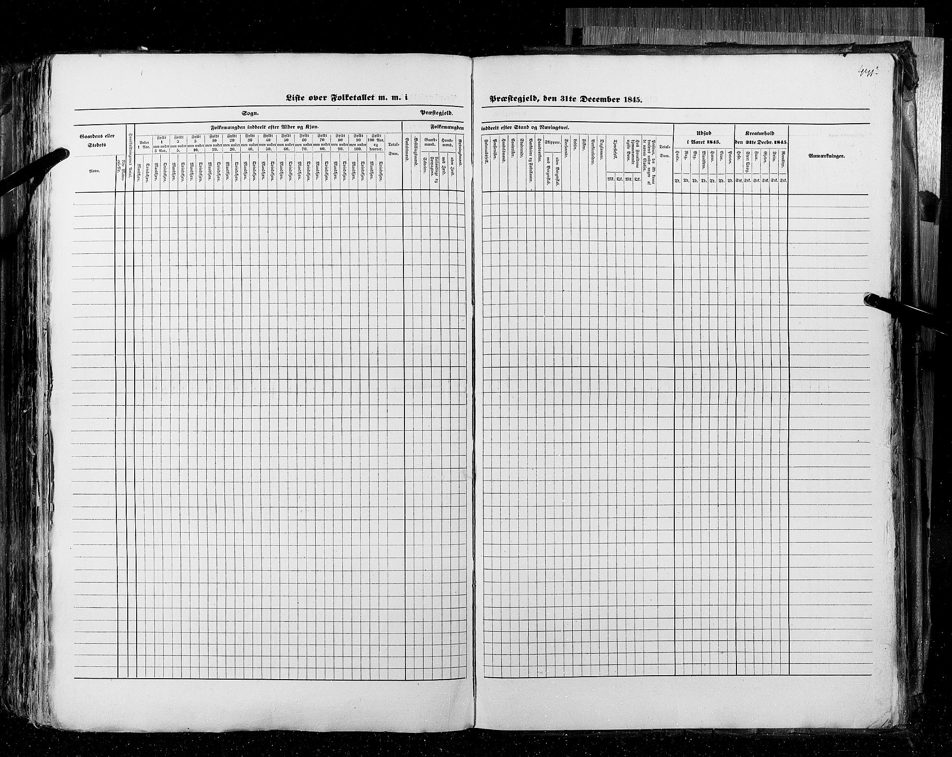 RA, Census 1845, vol. 4: Buskerud amt og Jarlsberg og Larvik amt, 1845, p. 441