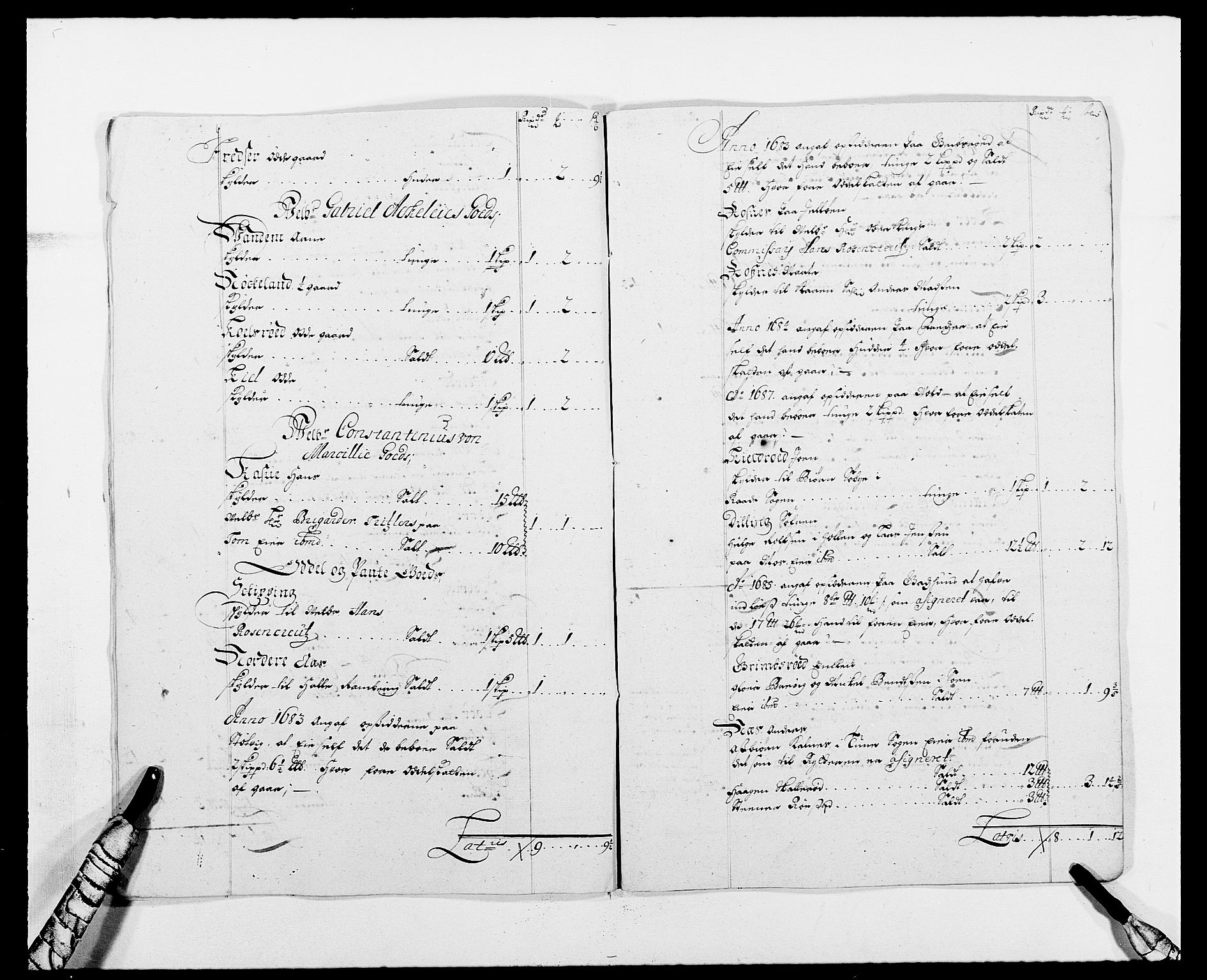 Rentekammeret inntil 1814, Reviderte regnskaper, Fogderegnskap, AV/RA-EA-4092/R02/L0106: Fogderegnskap Moss og Verne kloster, 1688-1691, p. 105