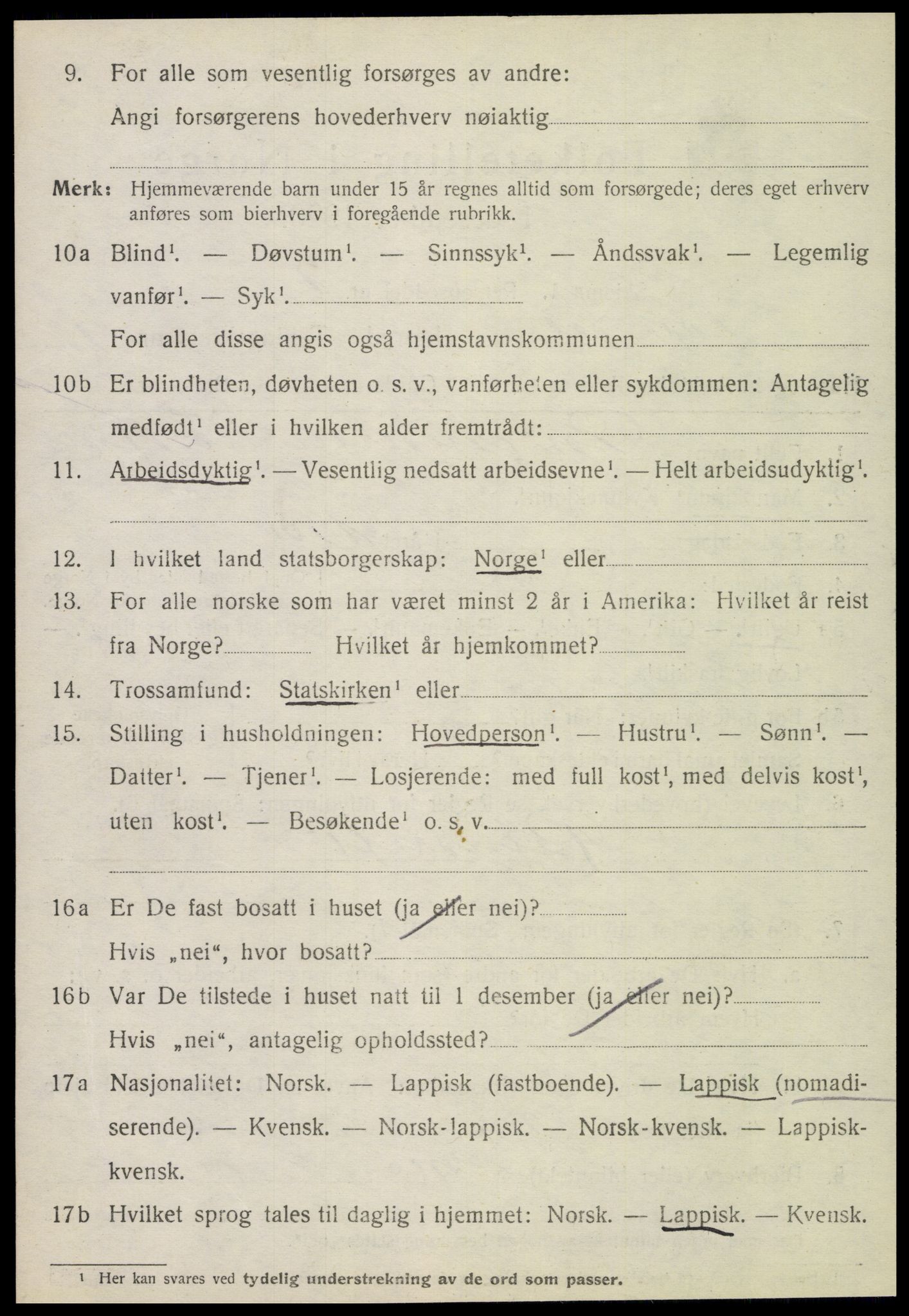 SAT, 1920 census for Bindal, 1920, p. 5890