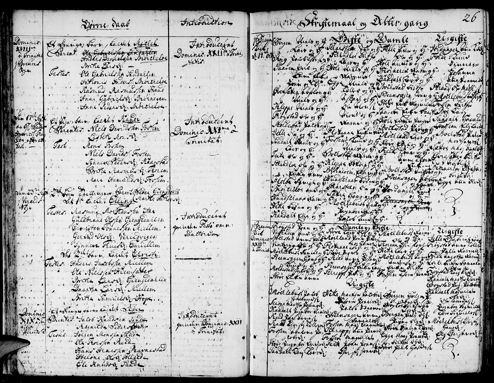 Gloppen sokneprestembete, SAB/A-80101/H/Haa/Haaa/L0003: Parish register (official) no. A 3, 1739-1757, p. 26