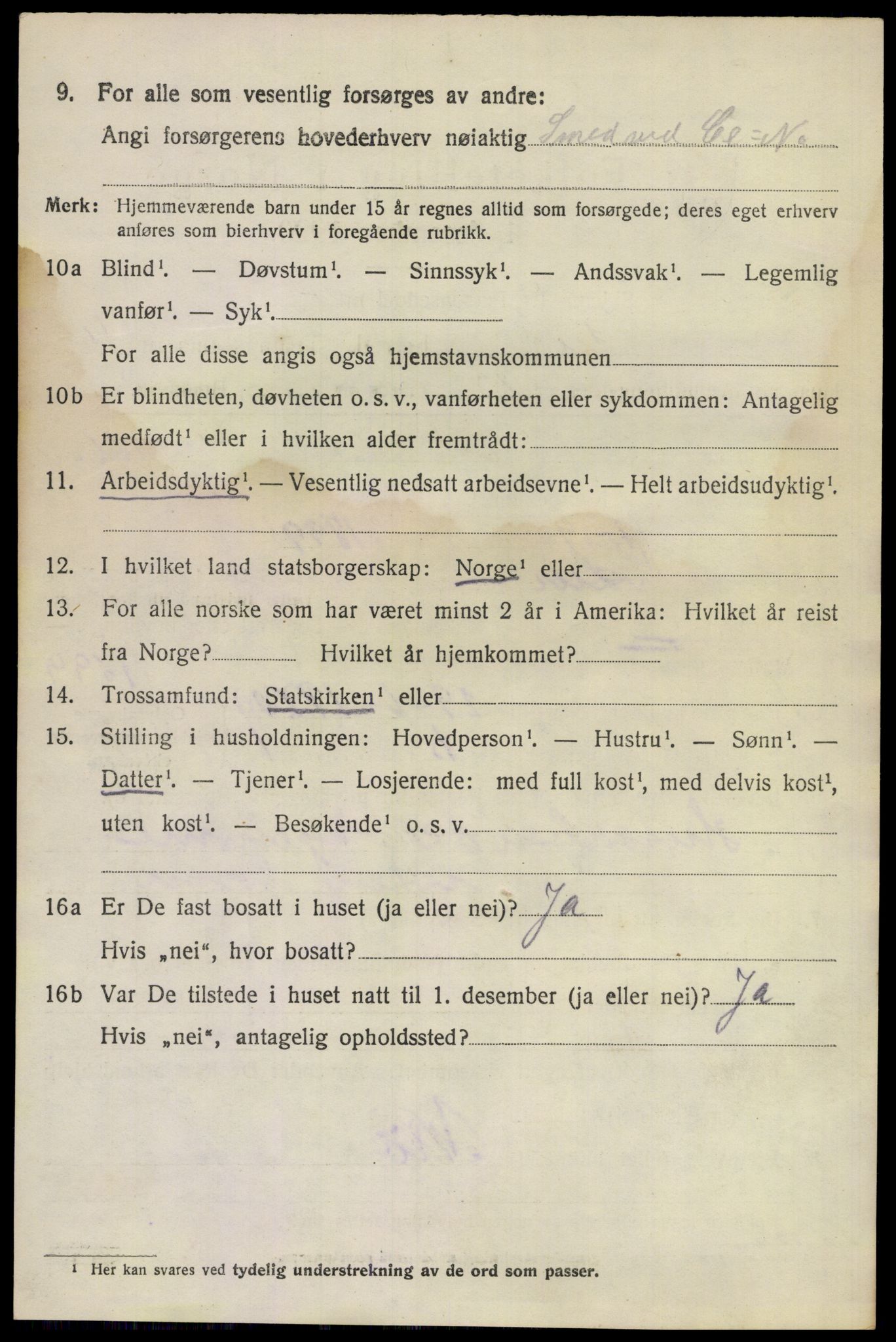 SAKO, 1920 census for Lier, 1920, p. 24363