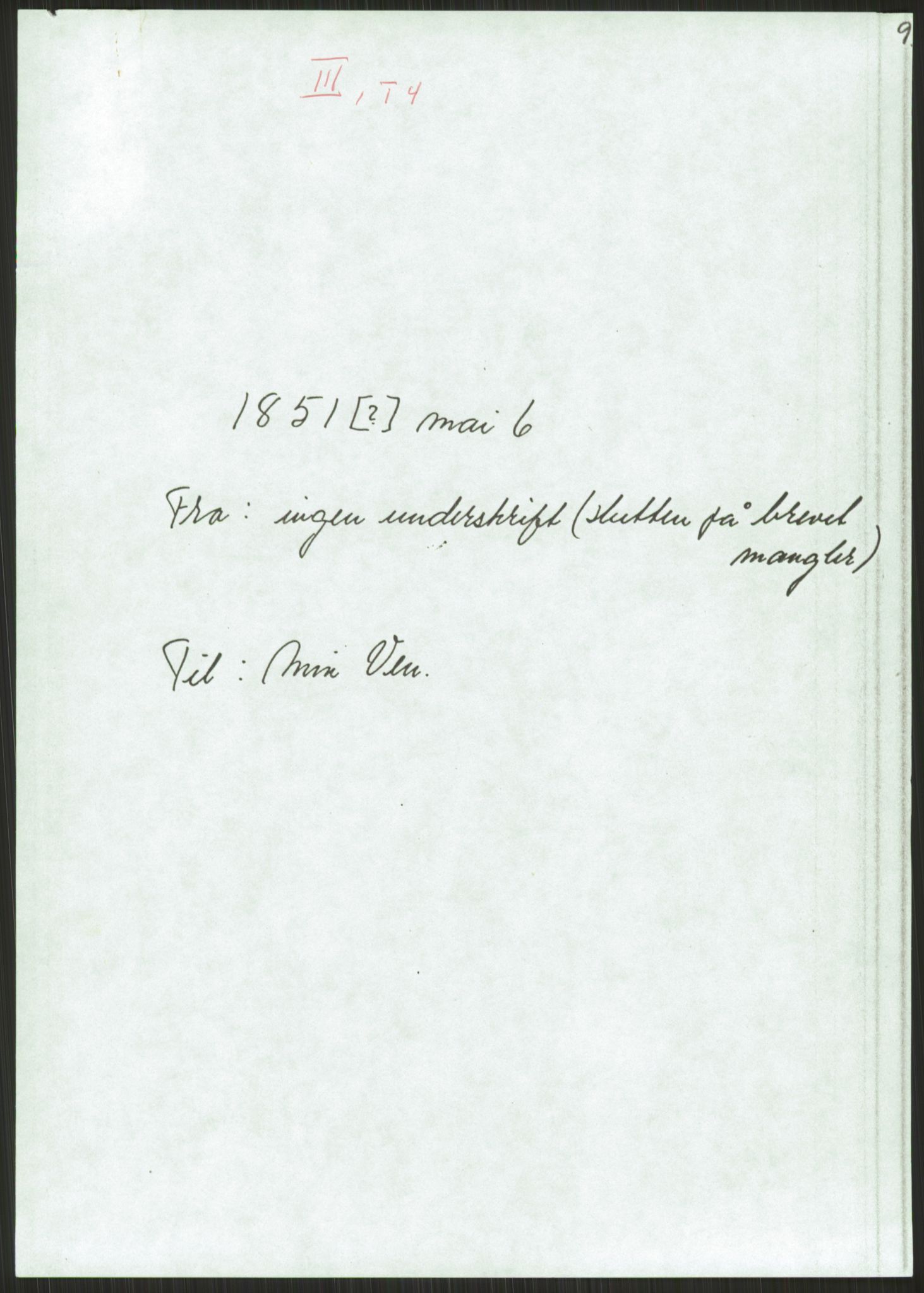 Samlinger til kildeutgivelse, Amerikabrevene, AV/RA-EA-4057/F/L0032: Innlån fra Hordaland: Nesheim - Øverland, 1838-1914, p. 3