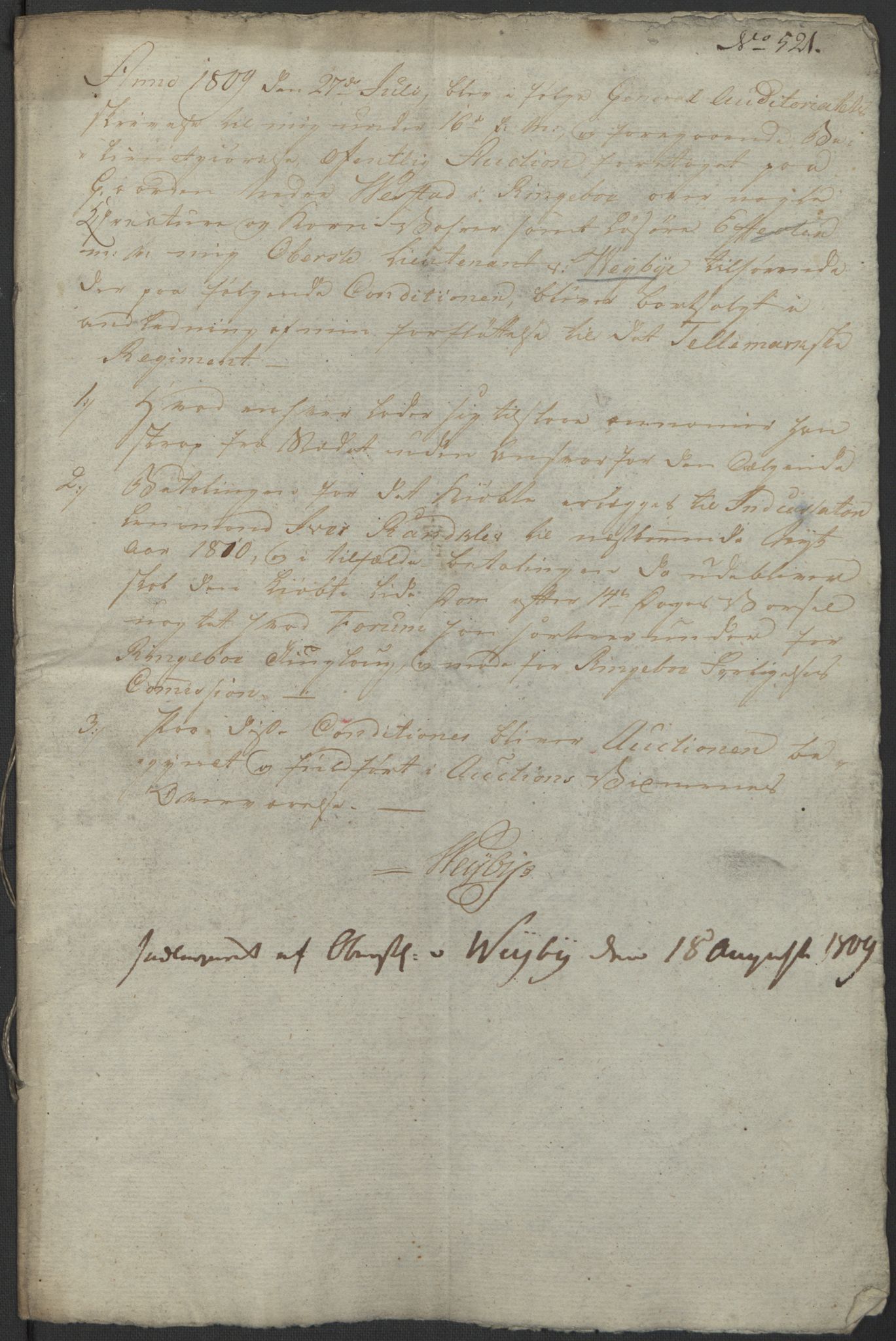 Forsvaret, Generalauditøren, AV/RA-RAFA-1772/F/Fj/Fja/L0038: --, 1744-1821, p. 47