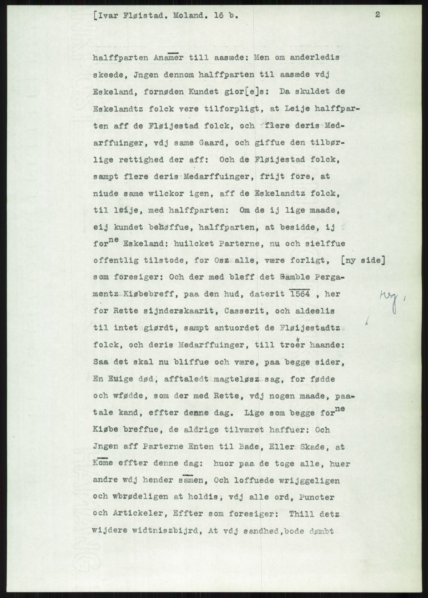 Samlinger til kildeutgivelse, Diplomavskriftsamlingen, AV/RA-EA-4053/H/Ha, p. 2058