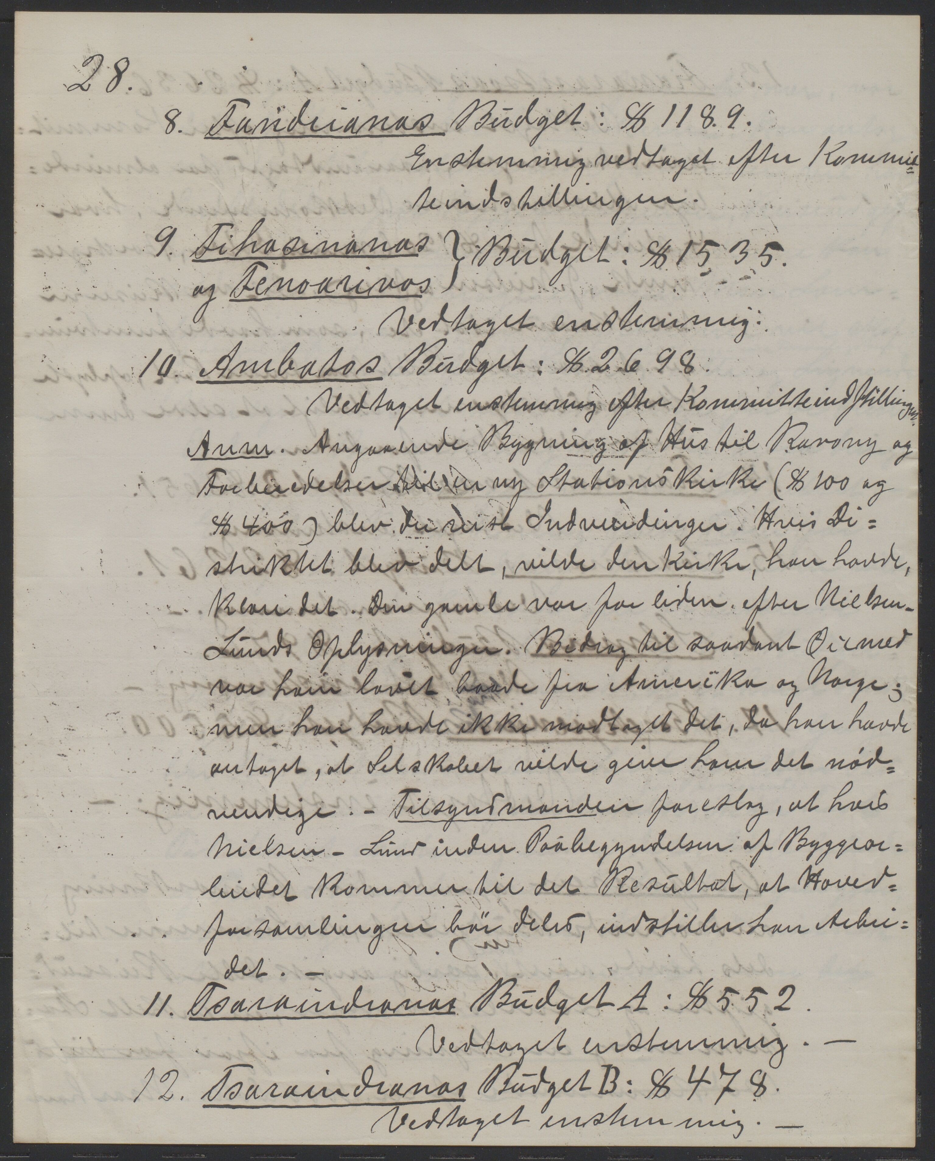 Det Norske Misjonsselskap - hovedadministrasjonen, VID/MA-A-1045/D/Da/Daa/L0037/0002: Konferansereferat og årsberetninger / Konferansereferat fra Madagaskar Innland., 1887