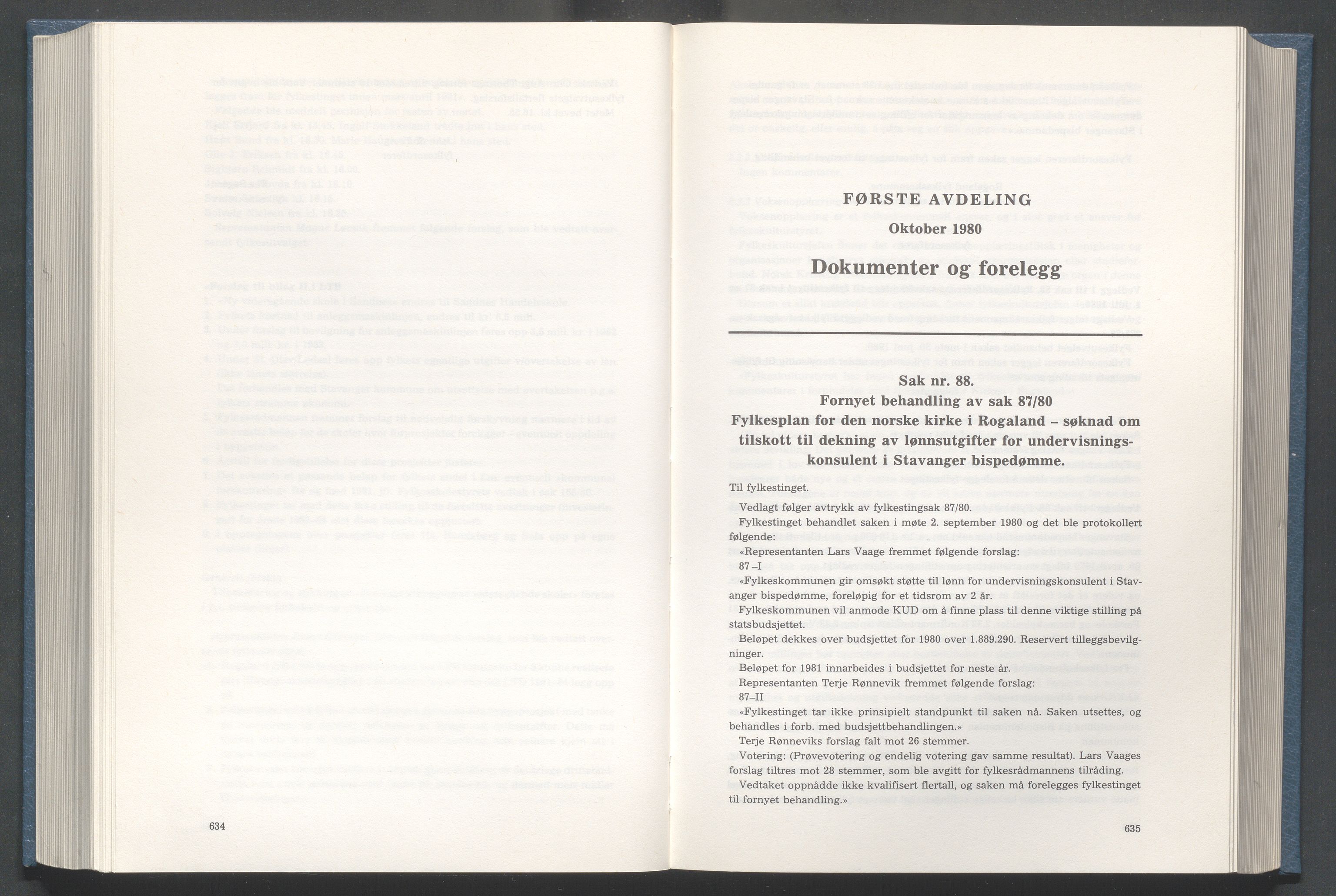Rogaland fylkeskommune - Fylkesrådmannen , IKAR/A-900/A/Aa/Aaa/L0100: Møtebok , 1980, p. 634-635