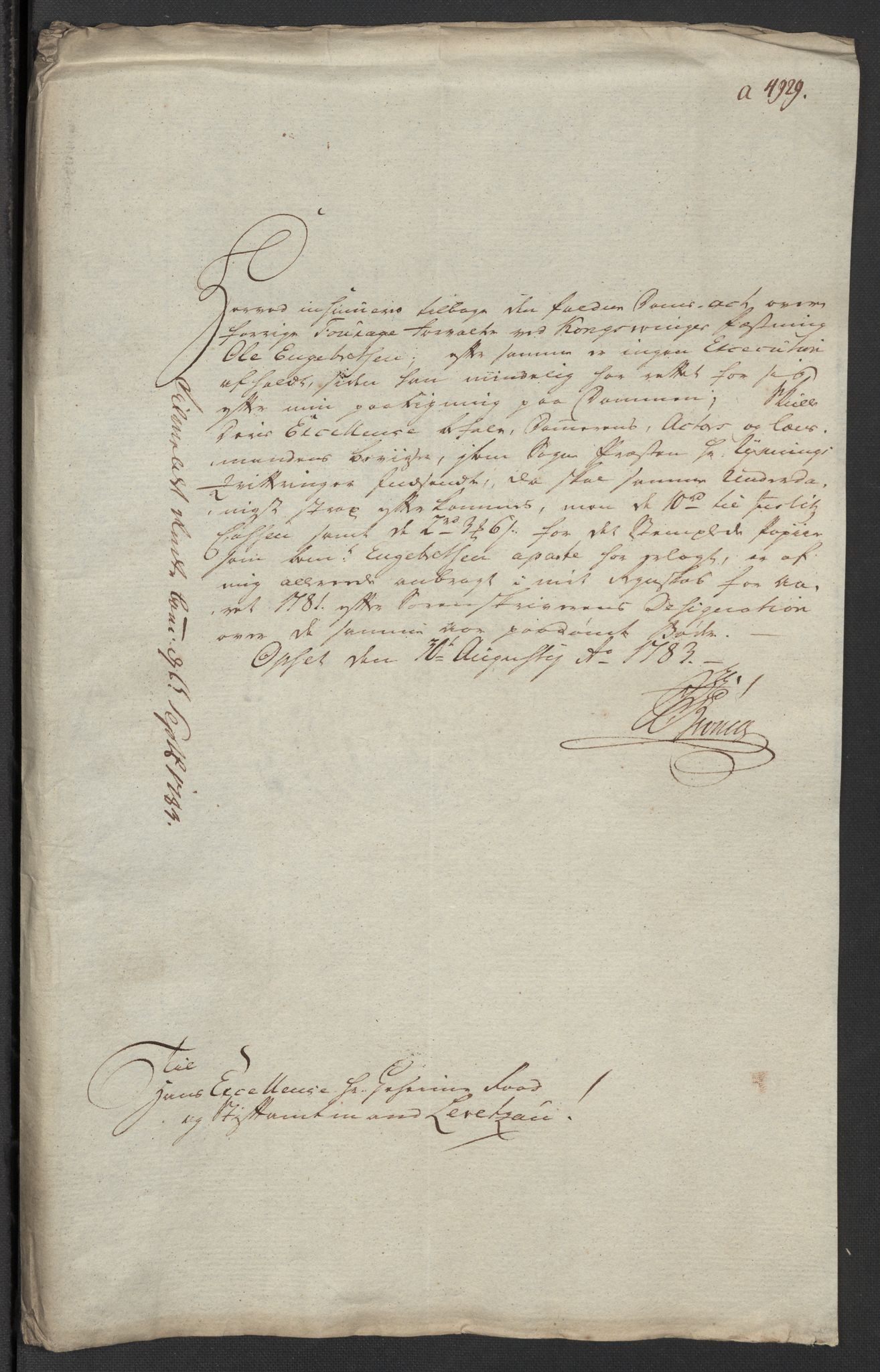 Kristiania stiftamt, SAO/A-10386/G/Gm/L0012: Domsakter og forhør, 1777-1783, p. 174