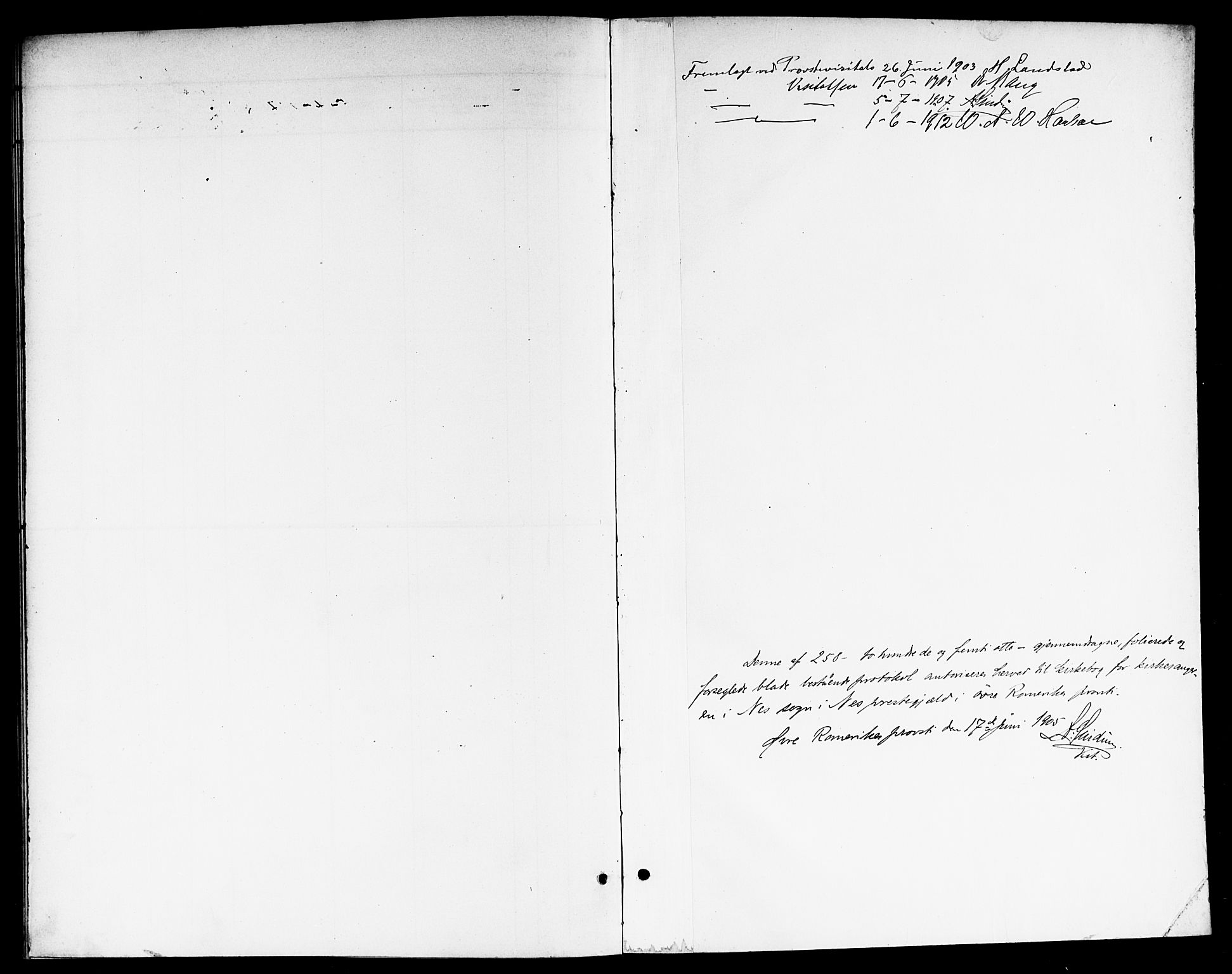 Nes prestekontor Kirkebøker, SAO/A-10410/G/Ga/L0002: Parish register (copy) no. I 2, 1901-1912