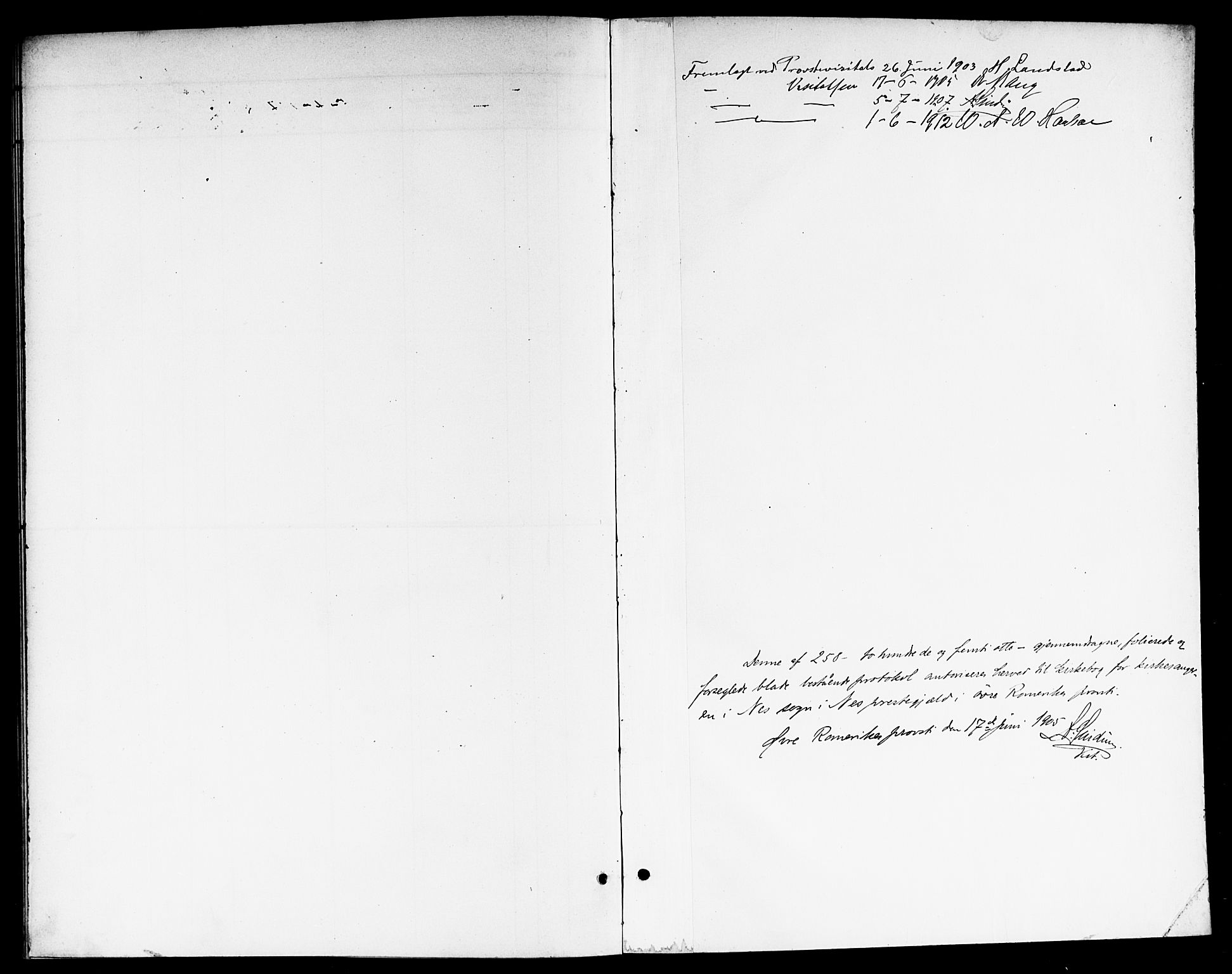 Nes prestekontor Kirkebøker, AV/SAO-A-10410/G/Ga/L0002: Parish register (copy) no. I 2, 1901-1912