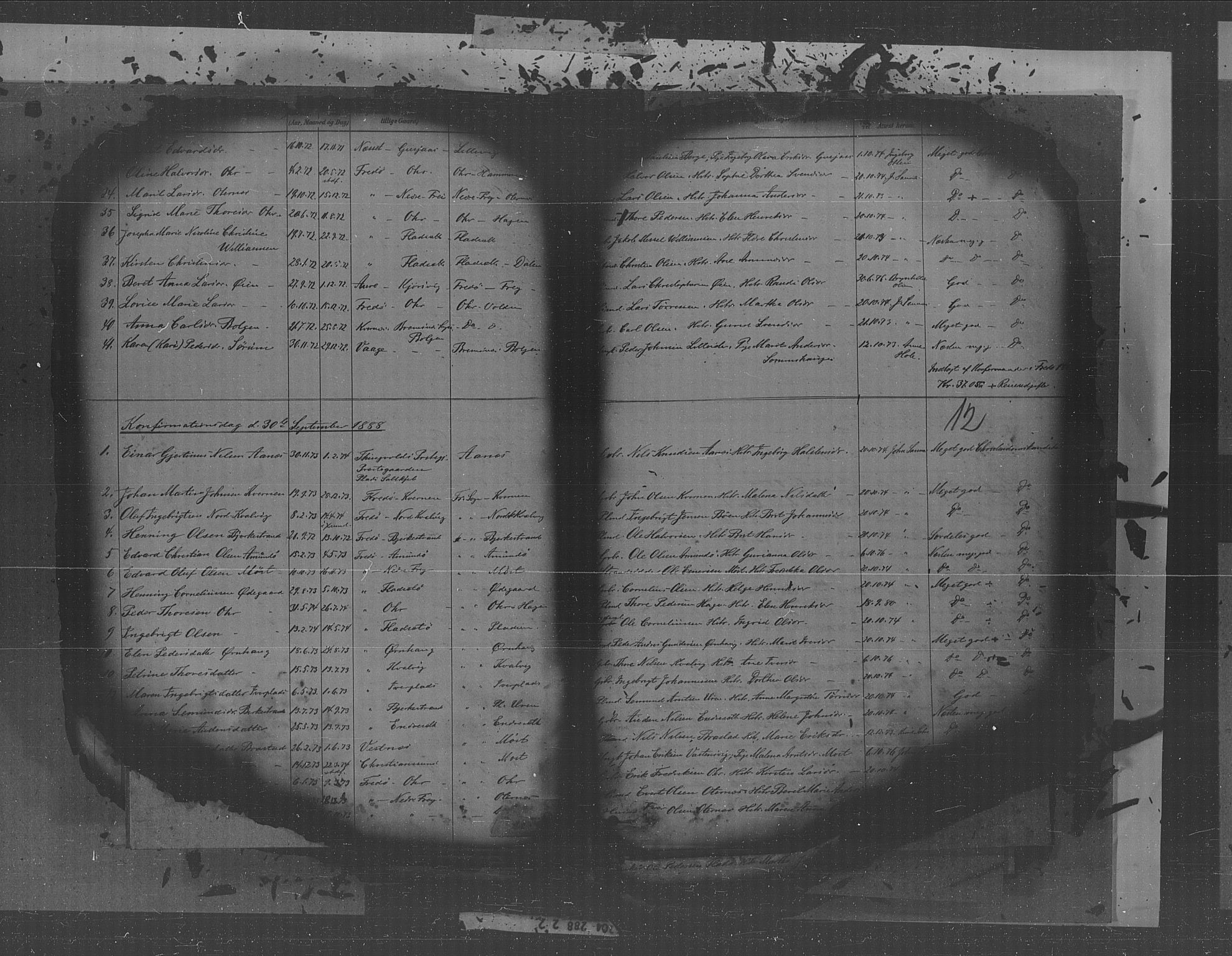 Kristiansund sokneprestkontor, AV/SAT-A-1068/1/I/I1: Parish register (official) no. 30, 1880-1919, p. 12