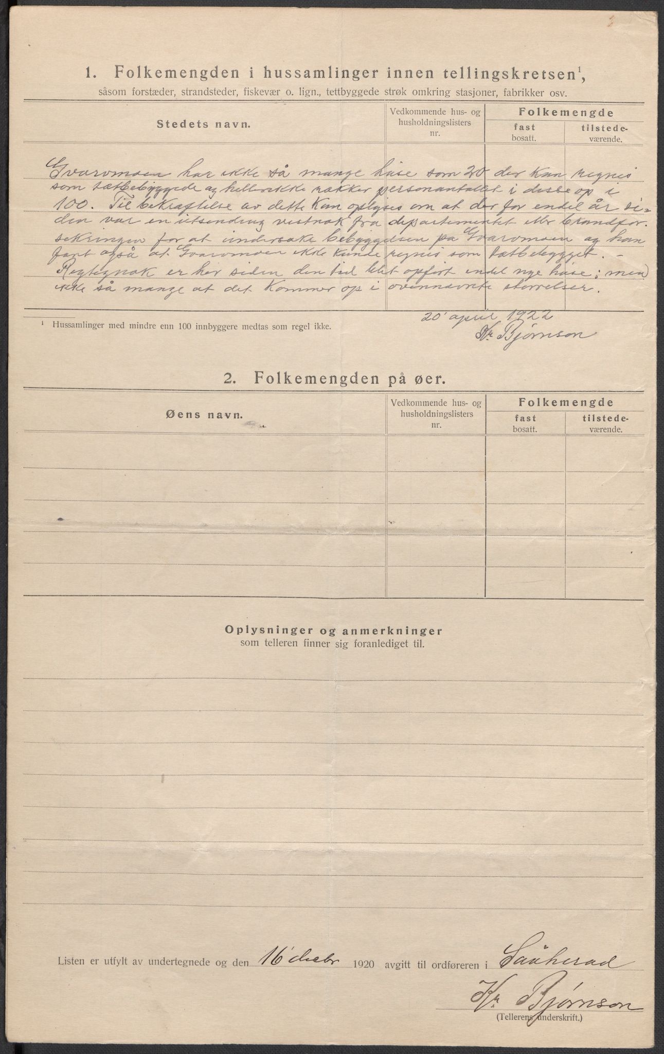 SAKO, 1920 census for Sauherad, 1920, p. 41