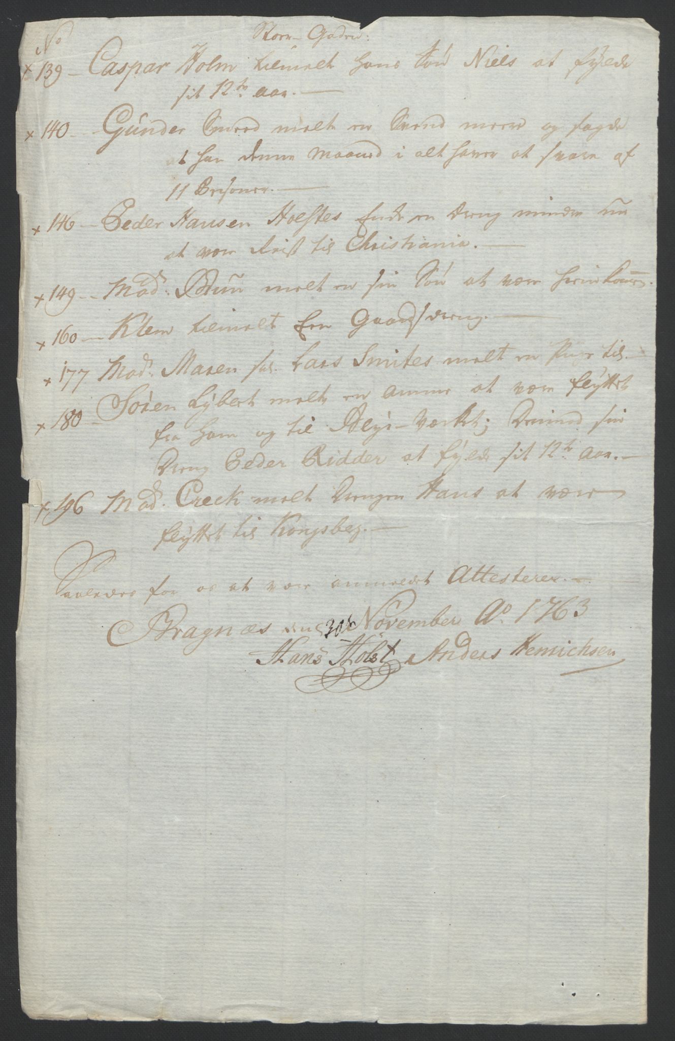 Rentekammeret inntil 1814, Reviderte regnskaper, Byregnskaper, AV/RA-EA-4066/R/Rf/L0119/0001: [F2] Kontribusjonsregnskap / Ekstraskatt, 1762-1767, p. 128