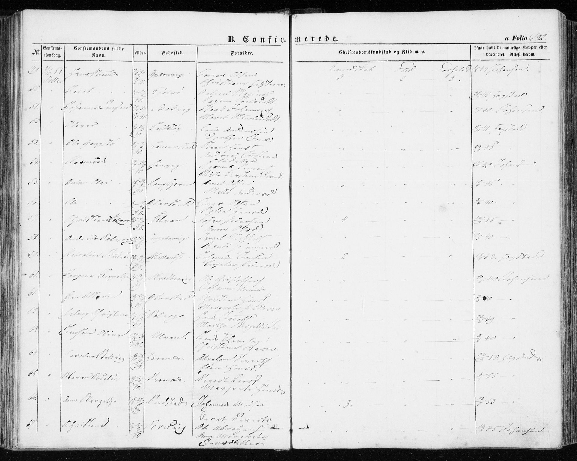 Ministerialprotokoller, klokkerbøker og fødselsregistre - Sør-Trøndelag, AV/SAT-A-1456/634/L0530: Parish register (official) no. 634A06, 1852-1860, p. 192