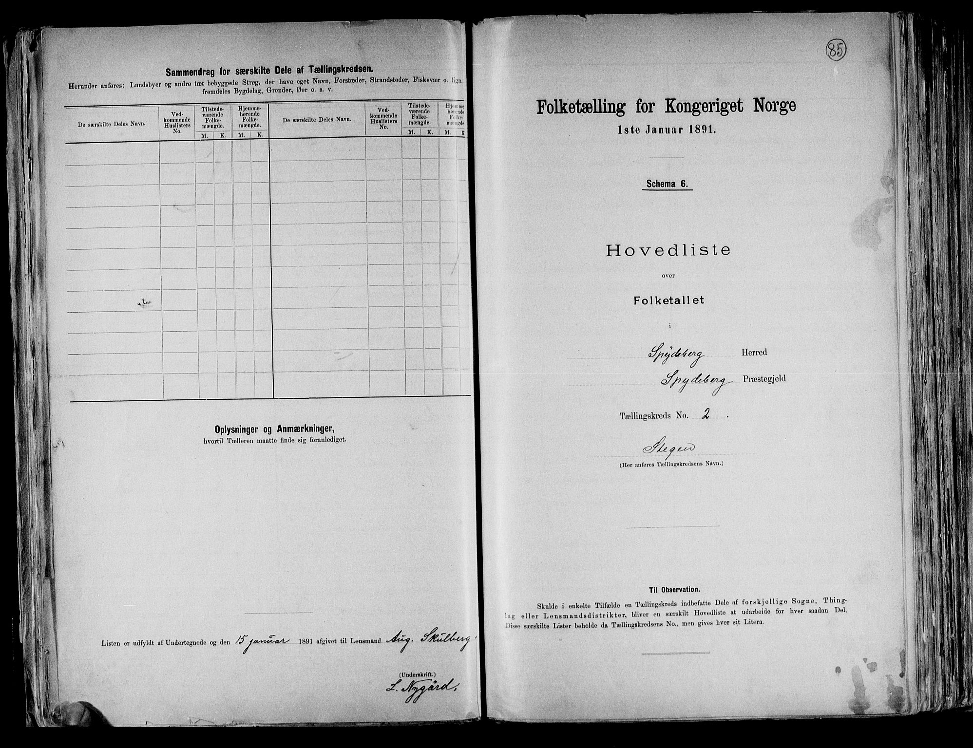 RA, 1891 census for 0123 Spydeberg, 1891, p. 24