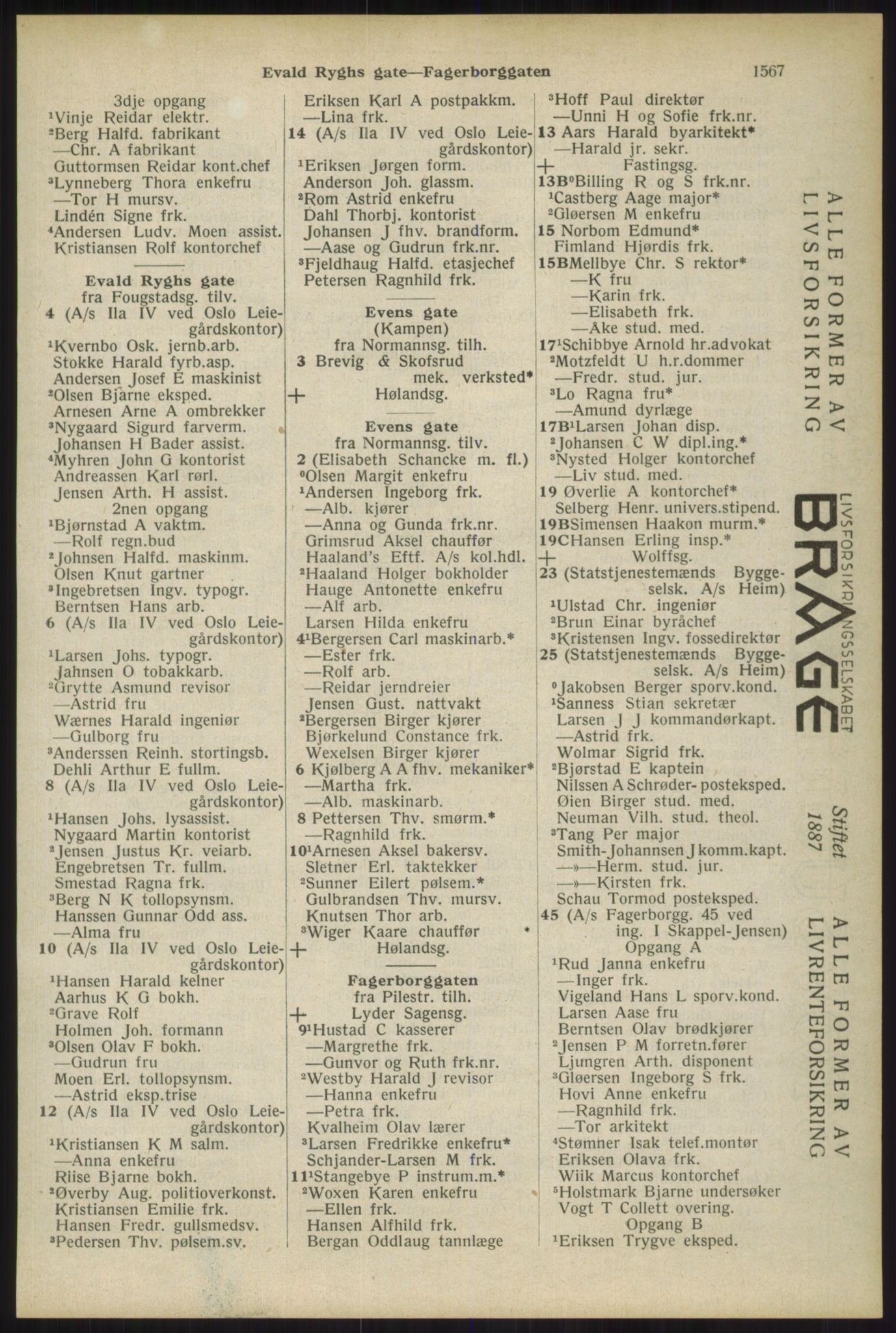 Kristiania/Oslo adressebok, PUBL/-, 1934, p. 1567
