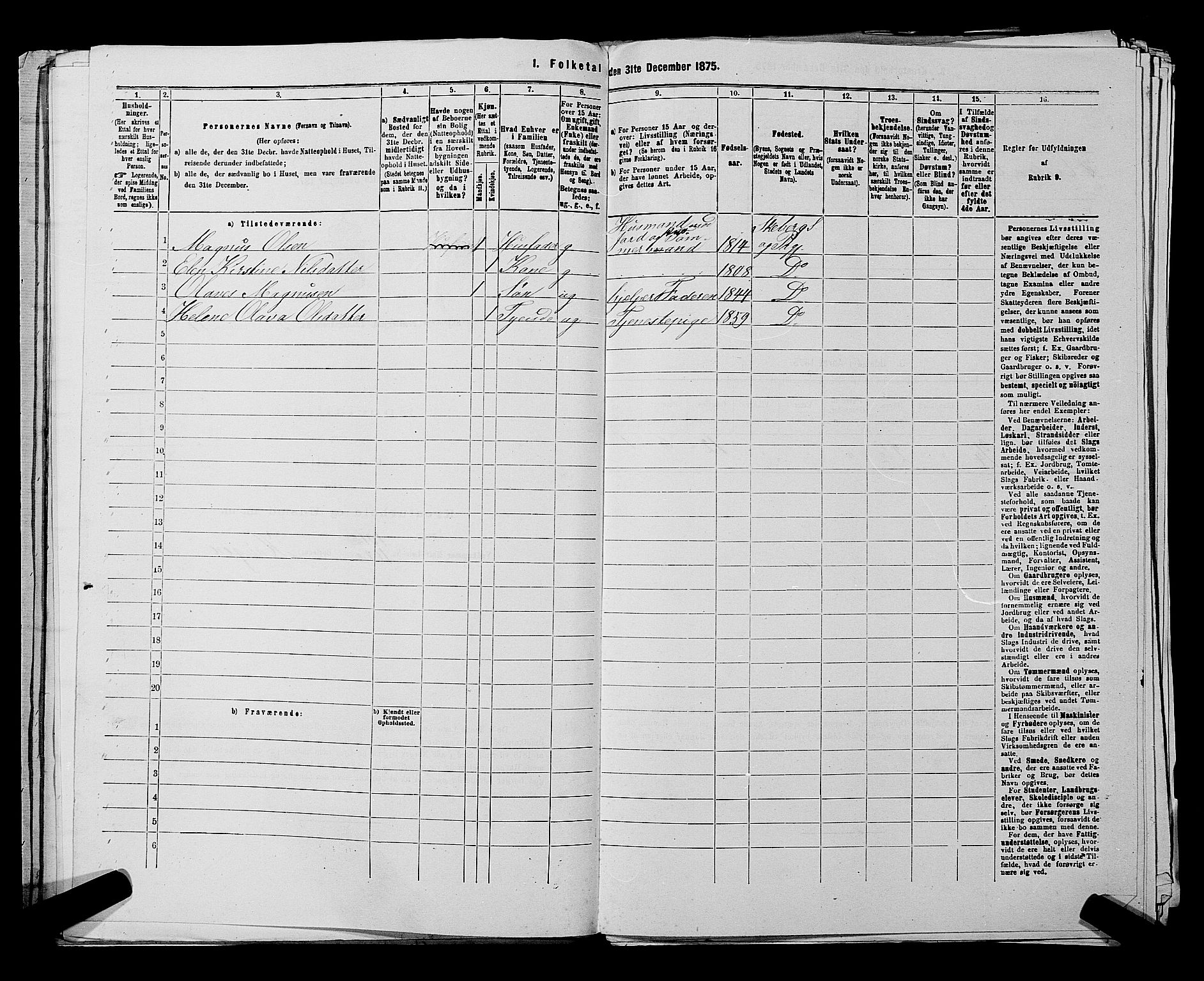 RA, 1875 census for 0115P Skjeberg, 1875, p. 884