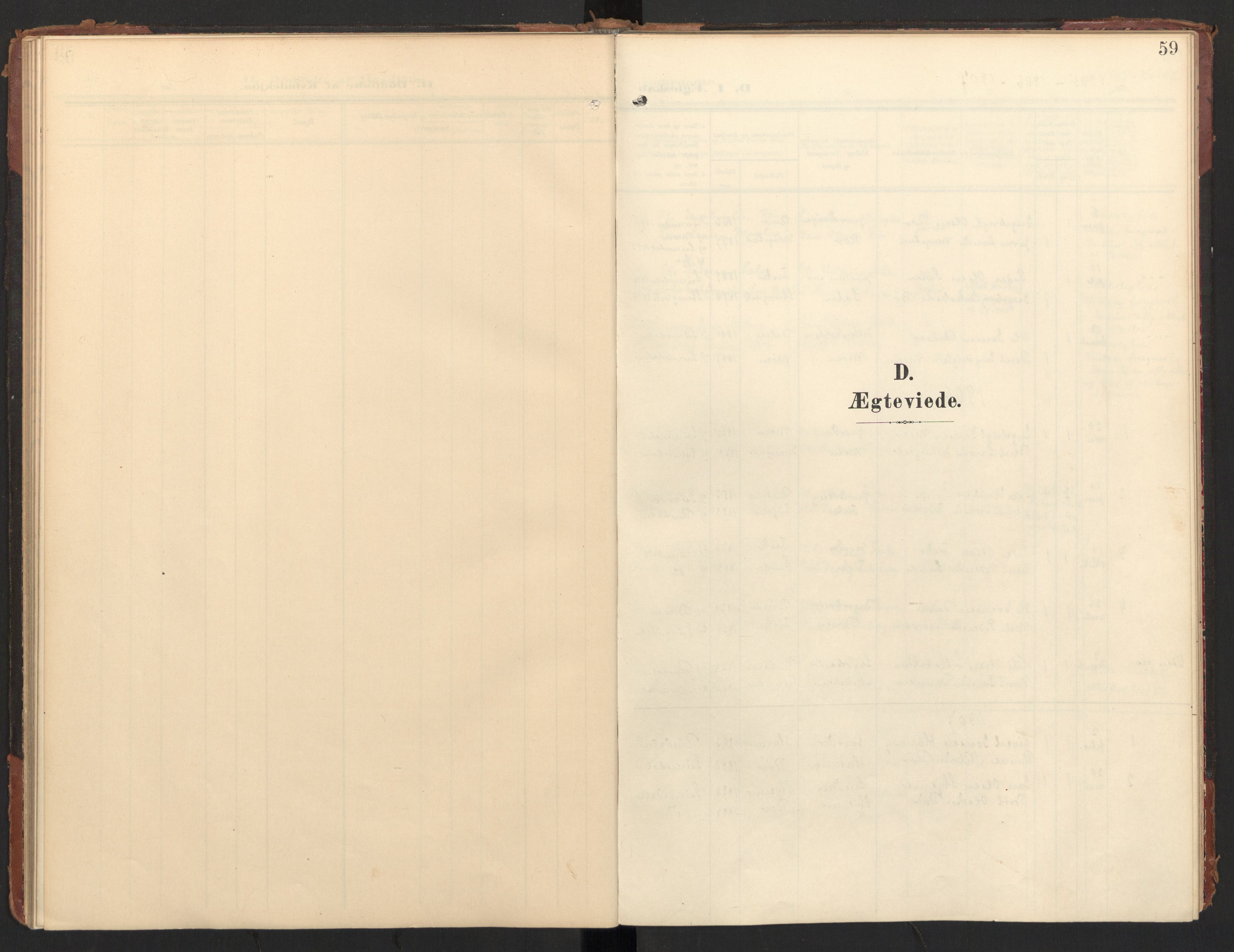 Ministerialprotokoller, klokkerbøker og fødselsregistre - Møre og Romsdal, SAT/A-1454/597/L1063: Parish register (official) no. 597A02, 1905-1923, p. 59