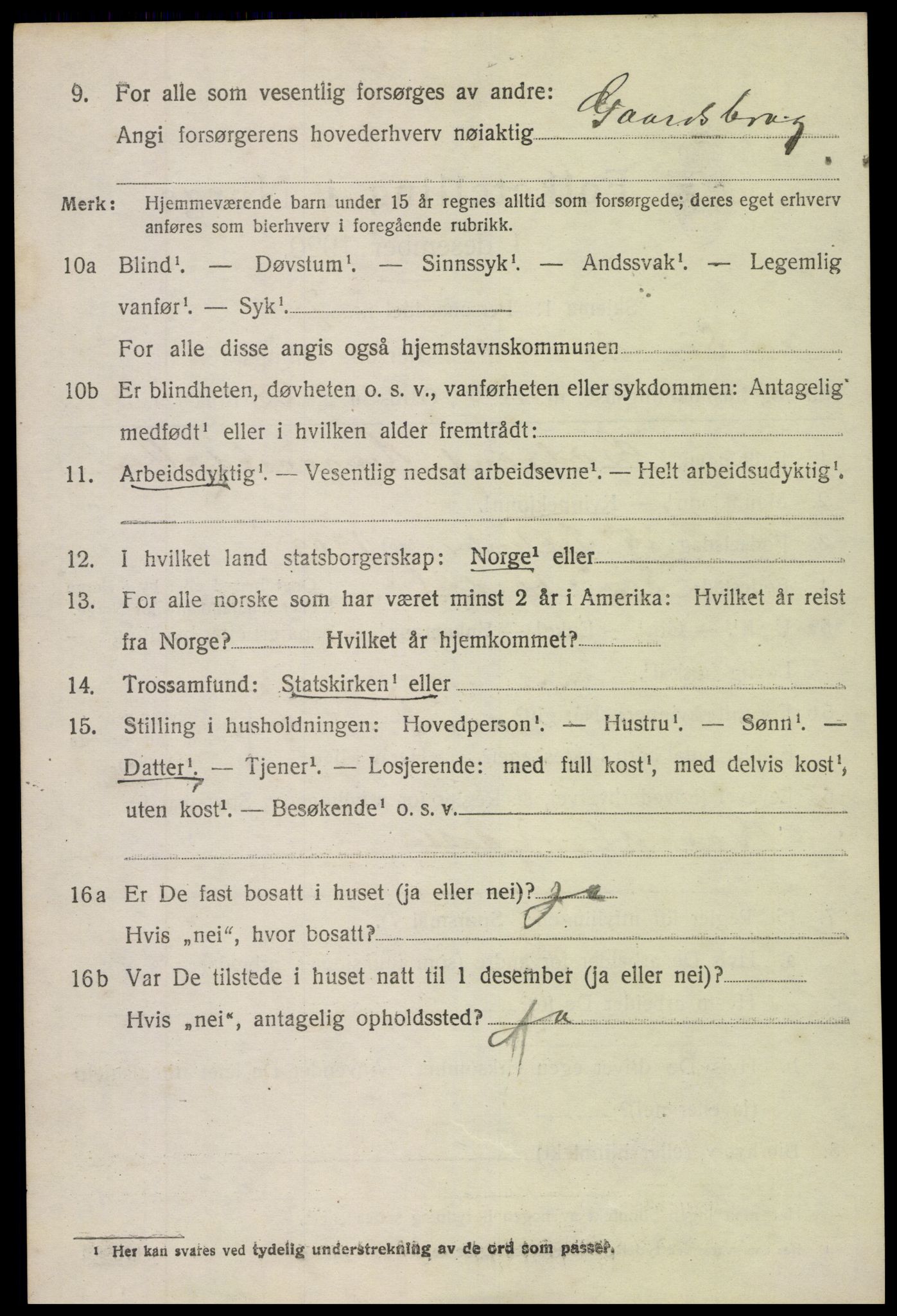 SAH, 1920 census for Sør-Aurdal, 1920, p. 4750