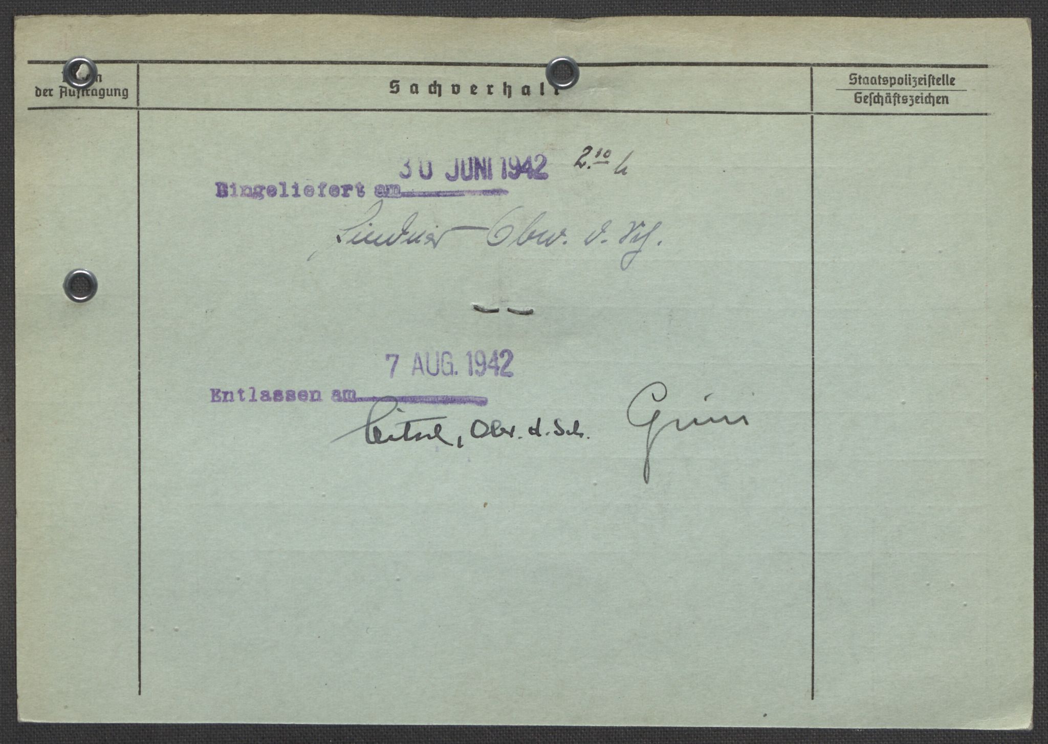 Befehlshaber der Sicherheitspolizei und des SD, AV/RA-RAFA-5969/E/Ea/Eaa/L0004: Register over norske fanger i Møllergata 19: Hal-Hæ, 1940-1945, p. 684