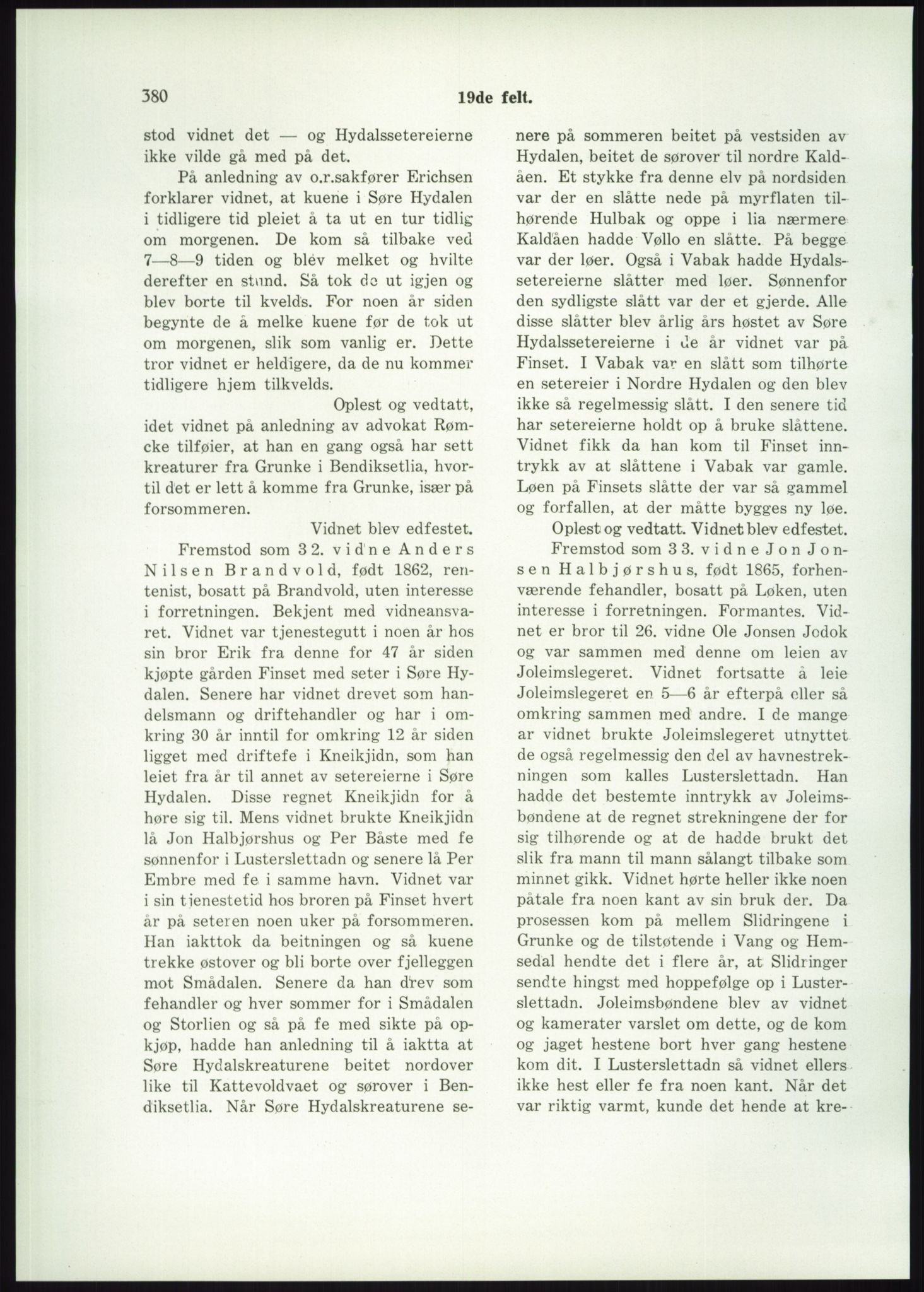 Høyfjellskommisjonen, AV/RA-S-1546/X/Xa/L0001: Nr. 1-33, 1909-1953, p. 5436