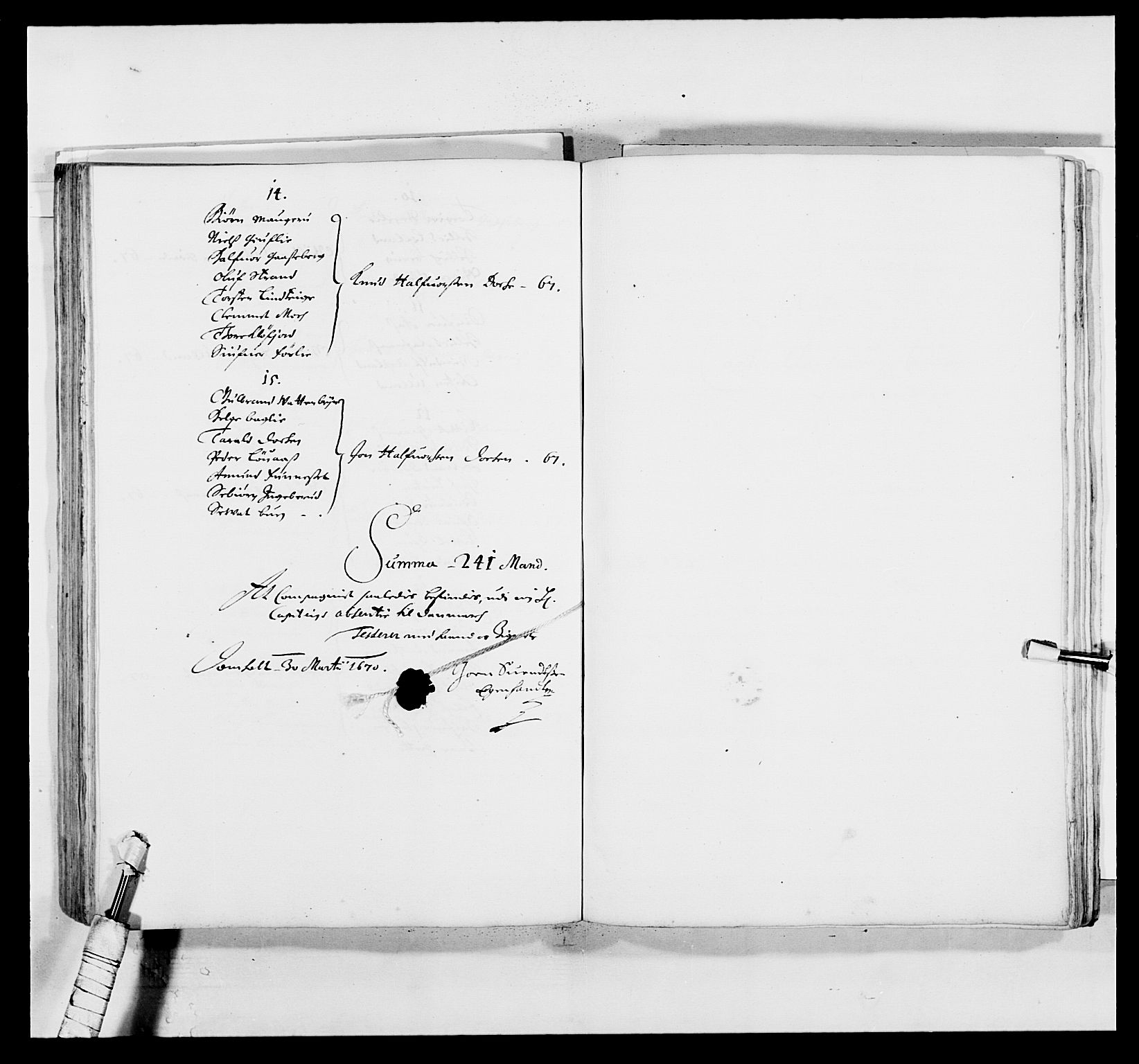 Kommanderende general (KG I) med Det norske krigsdirektorium, AV/RA-EA-5419/E/Ea/L0498: Opplandske regiment, 1662-1689, p. 315