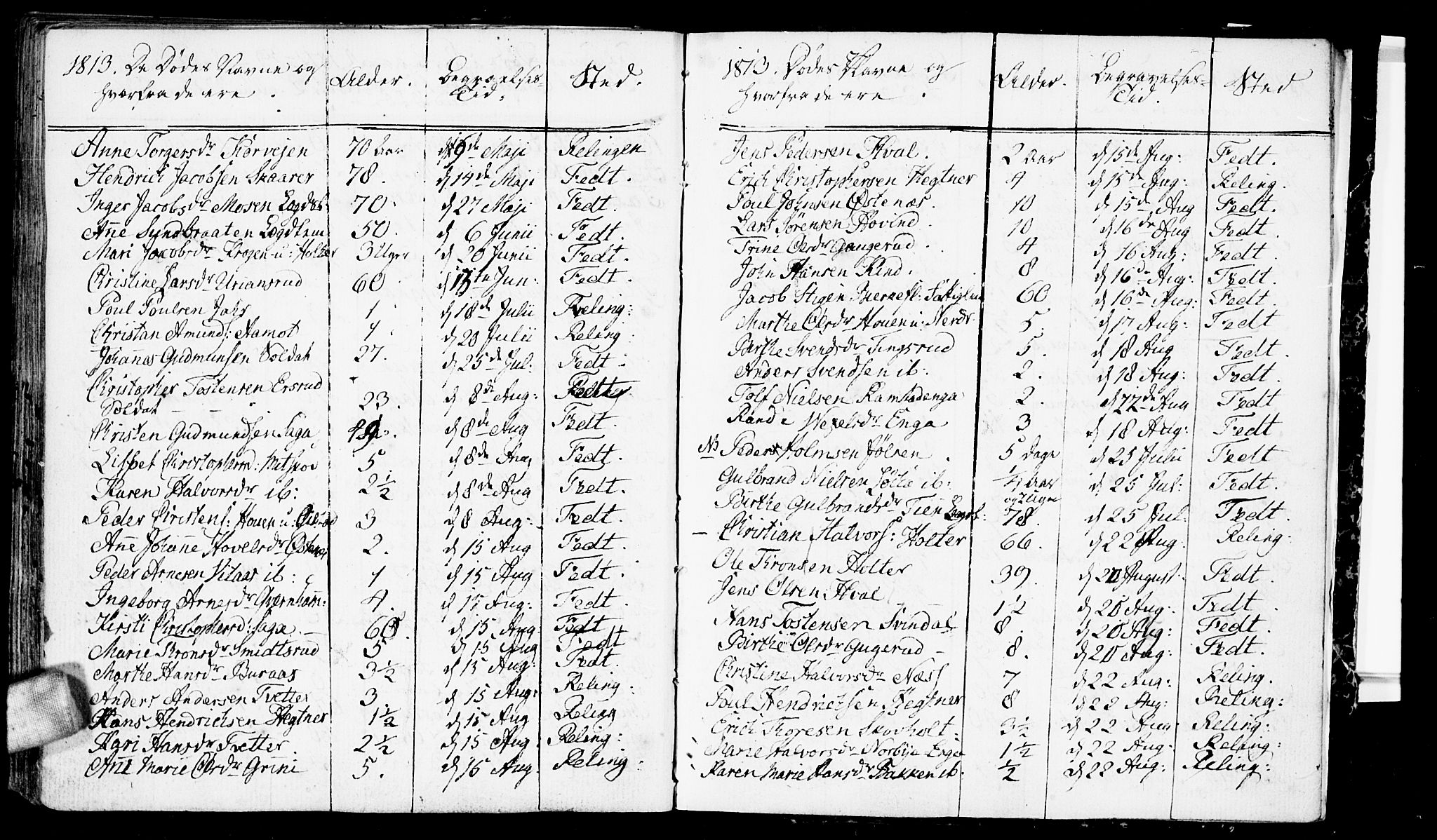 Fet prestekontor Kirkebøker, AV/SAO-A-10370a/F/Fa/L0006: Parish register (official) no. I 6, 1764-1814