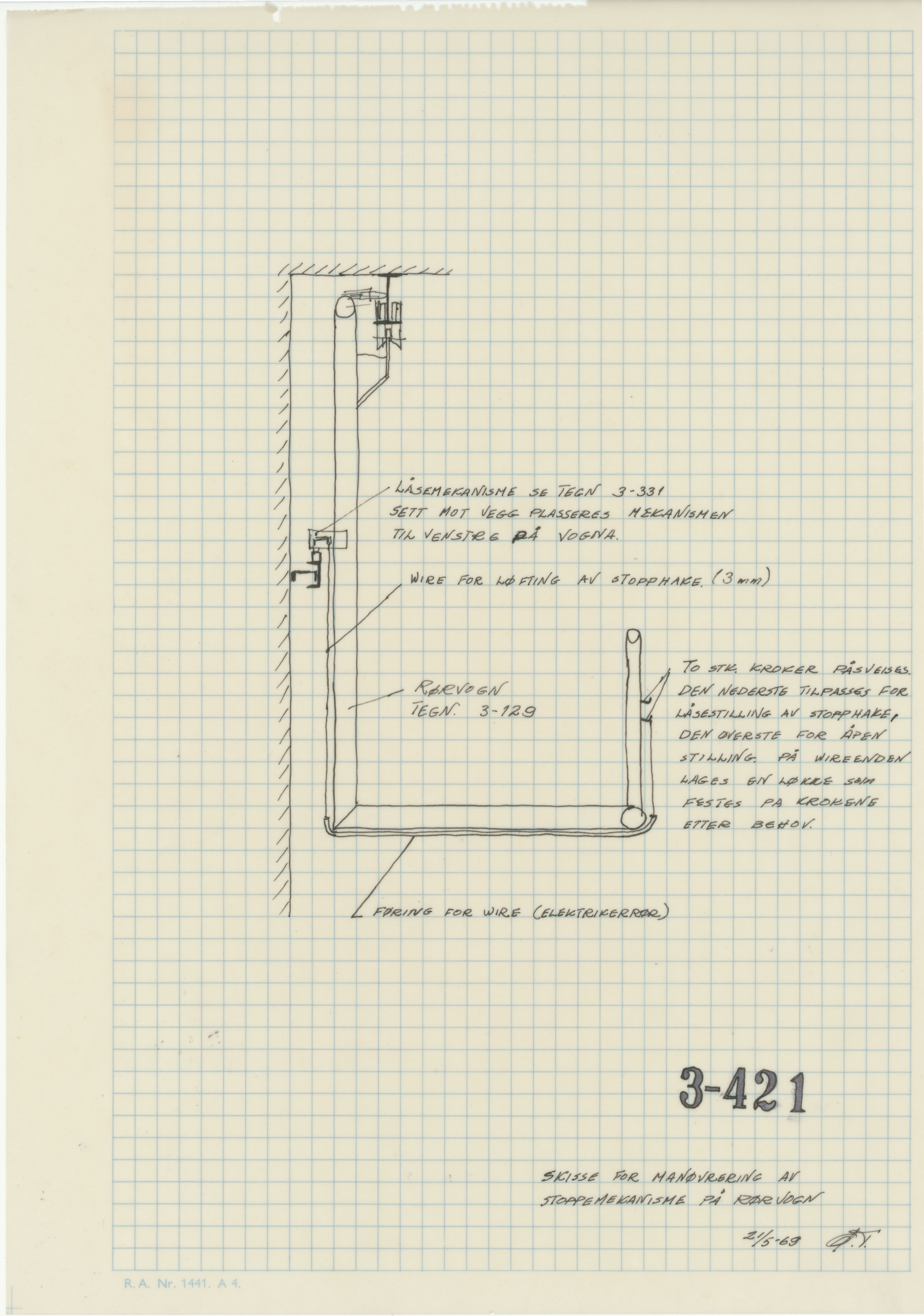 Odda smelteverk AS, KRAM/A-0157.1/T/Td/L0003: Gruppe 3. Importkai, 1954-1993, p. 205