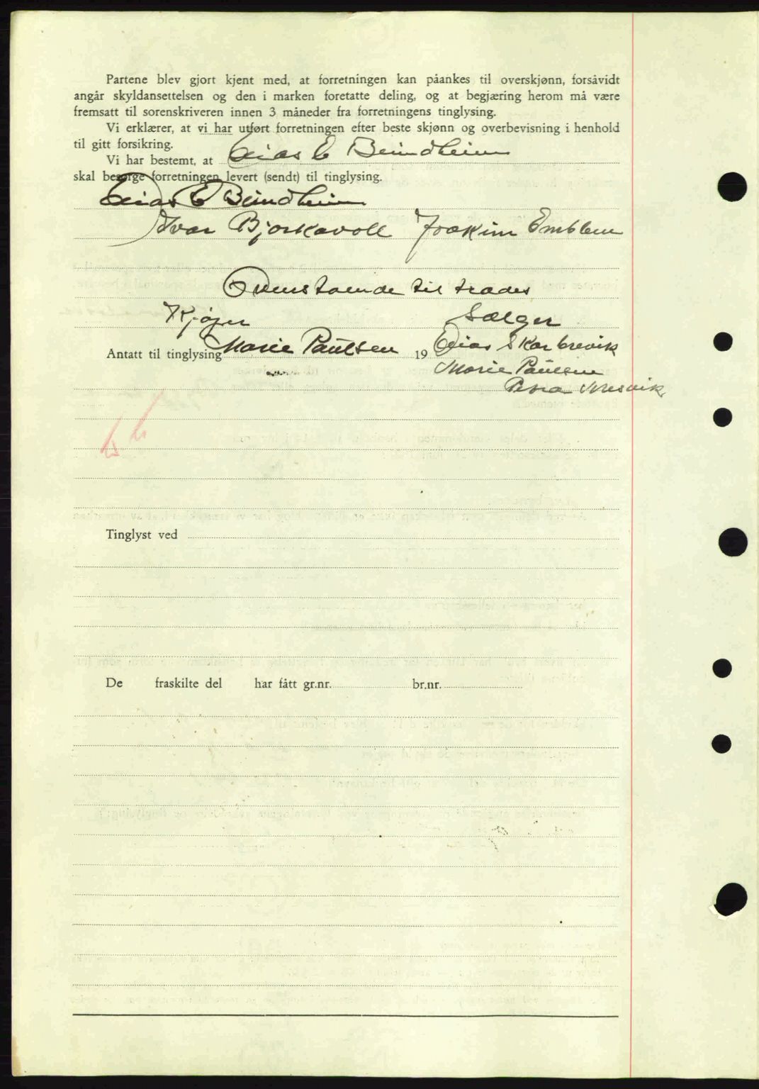 Nordre Sunnmøre sorenskriveri, AV/SAT-A-0006/1/2/2C/2Ca: Mortgage book no. A4, 1937-1938, Diary no: : 374/1938