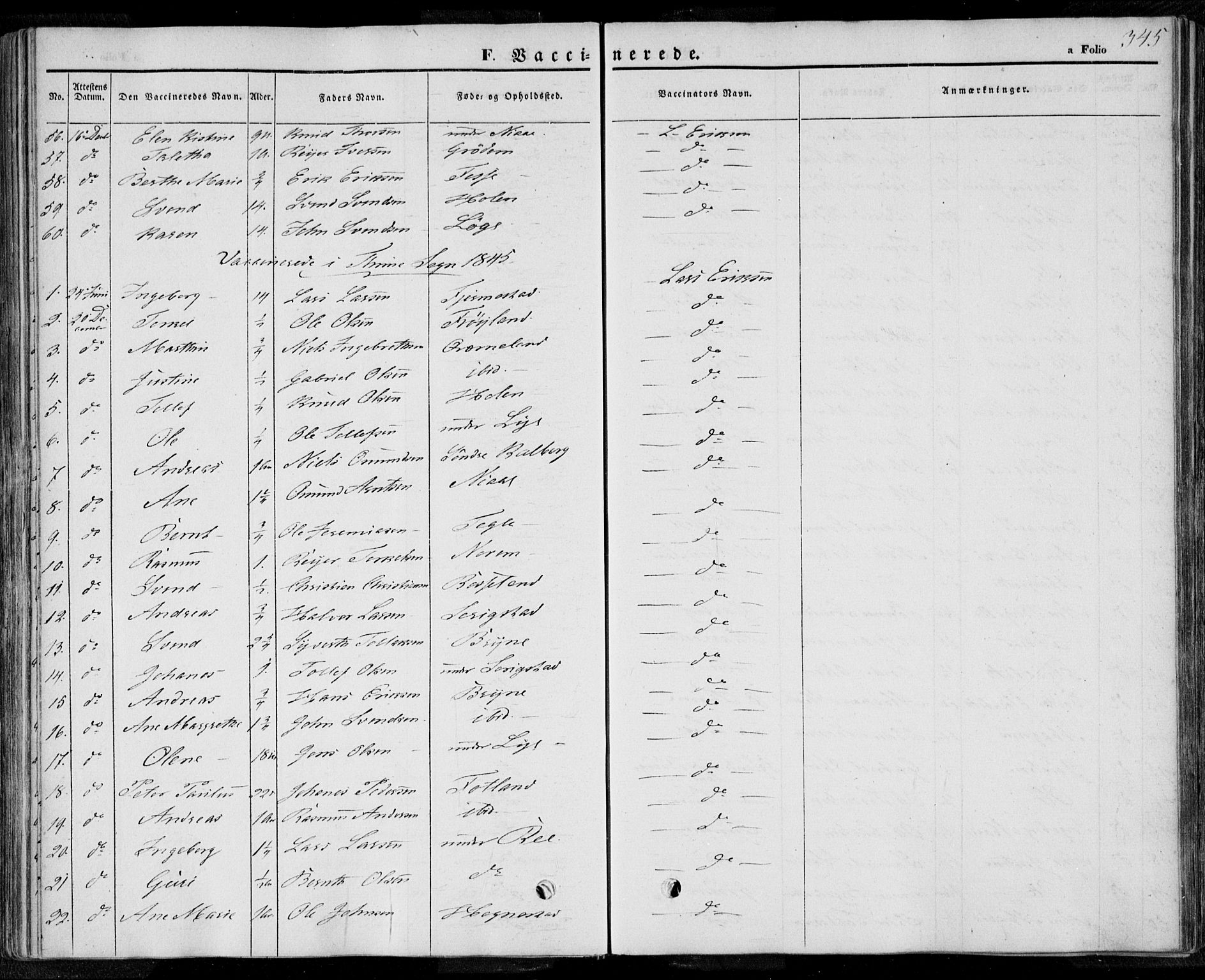 Lye sokneprestkontor, AV/SAST-A-101794/001/30BA/L0006: Parish register (official) no. A 5.2, 1842-1855, p. 346