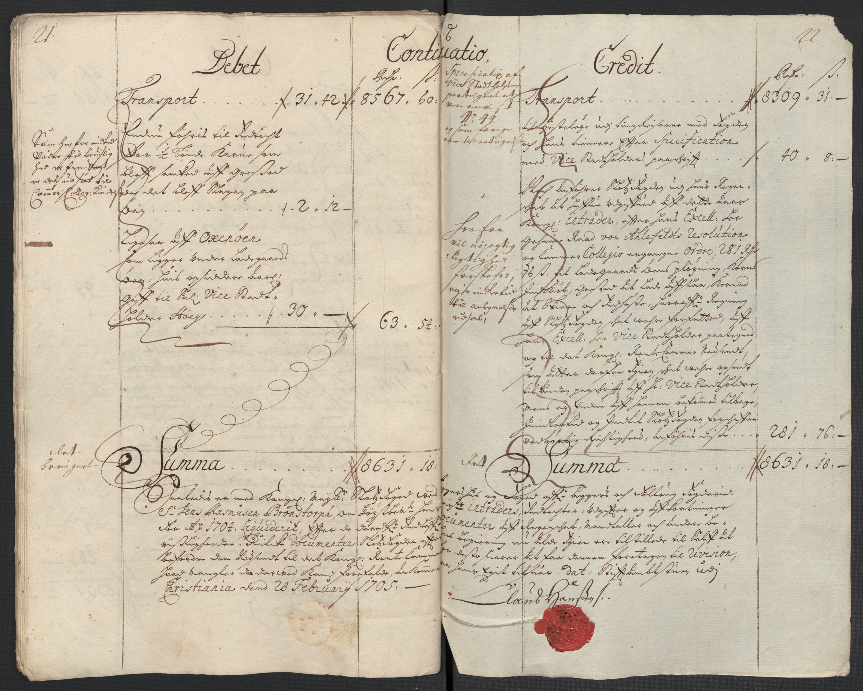 Rentekammeret inntil 1814, Reviderte regnskaper, Fogderegnskap, AV/RA-EA-4092/R10/L0445: Fogderegnskap Aker og Follo, 1703-1704, p. 324