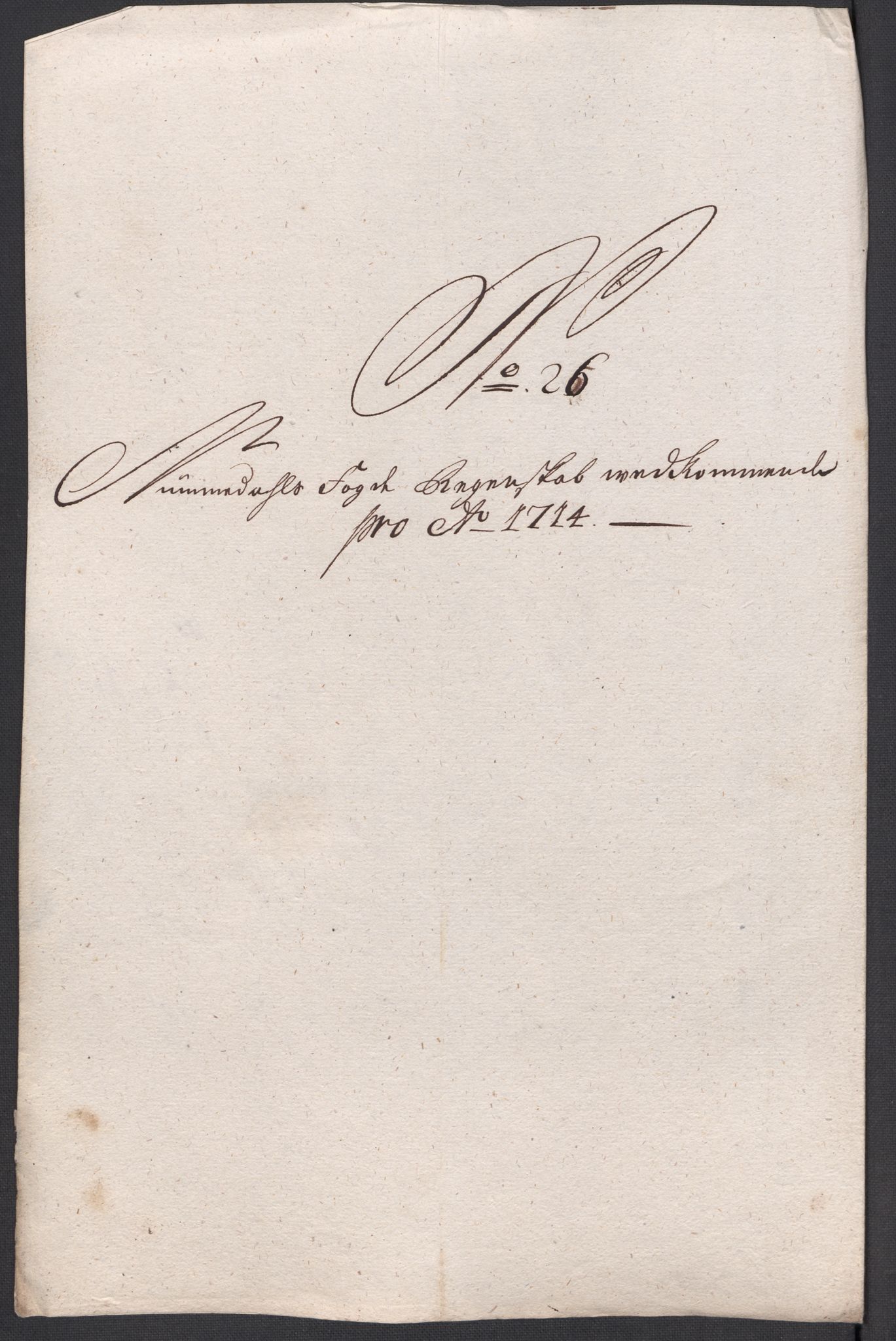 Rentekammeret inntil 1814, Reviderte regnskaper, Fogderegnskap, AV/RA-EA-4092/R64/L4435: Fogderegnskap Namdal, 1714, p. 180