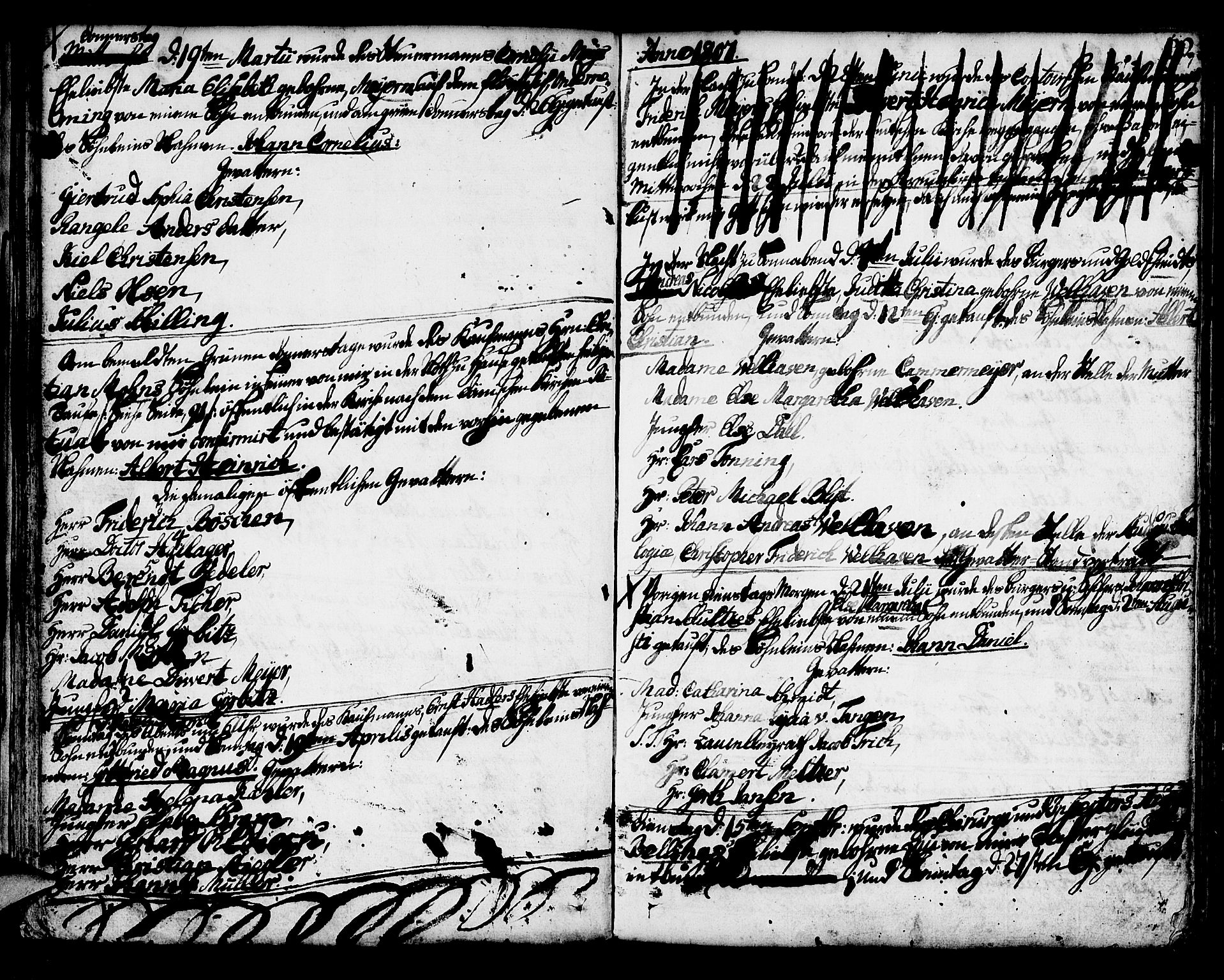 Mariakirken Sokneprestembete, AV/SAB-A-76901/H/Haa/L0003: Parish register (official) no. A 3, 1786-1815, p. 92