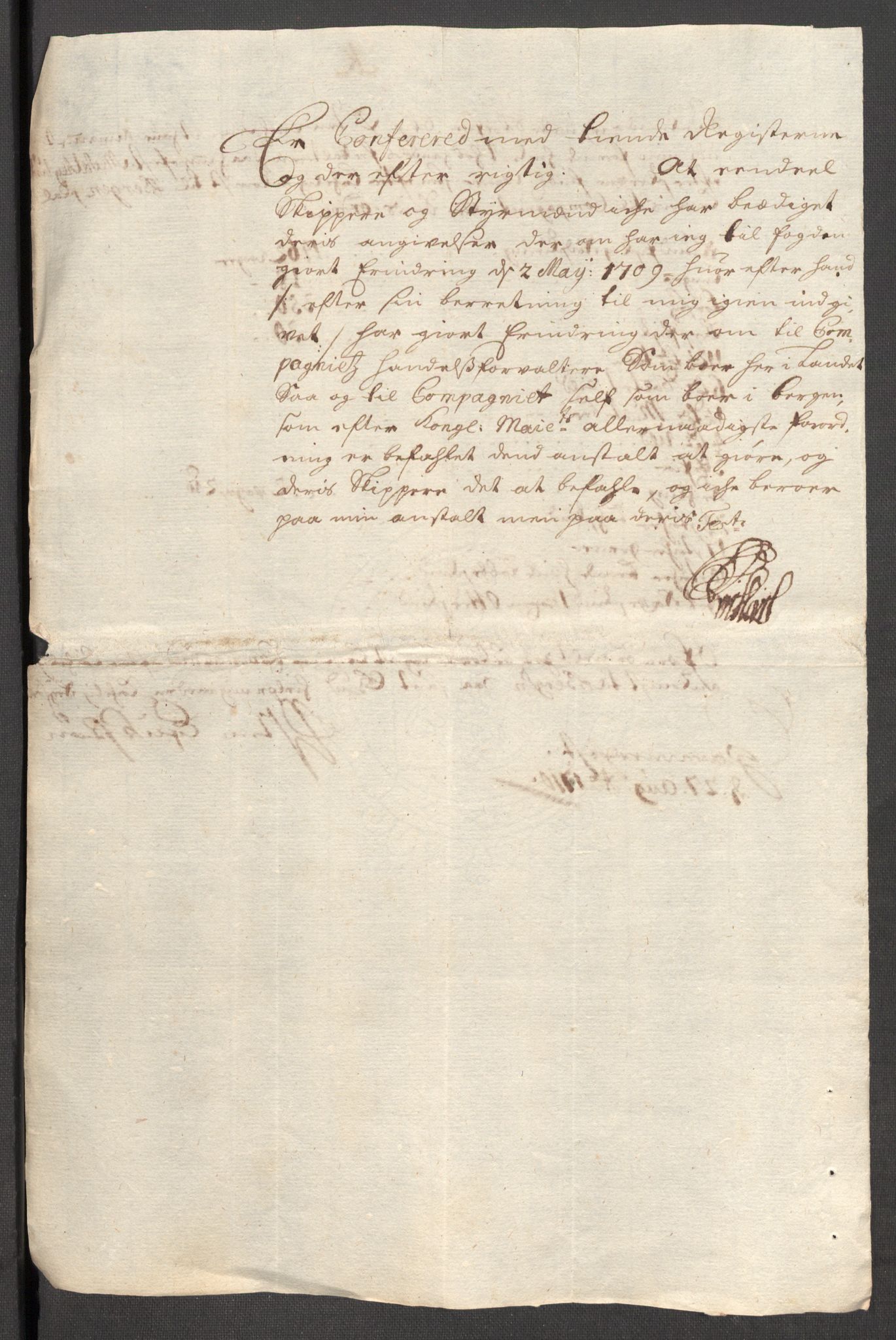 Rentekammeret inntil 1814, Reviderte regnskaper, Fogderegnskap, AV/RA-EA-4092/R69/L4855: Fogderegnskap Finnmark/Vardøhus, 1709-1712, p. 279