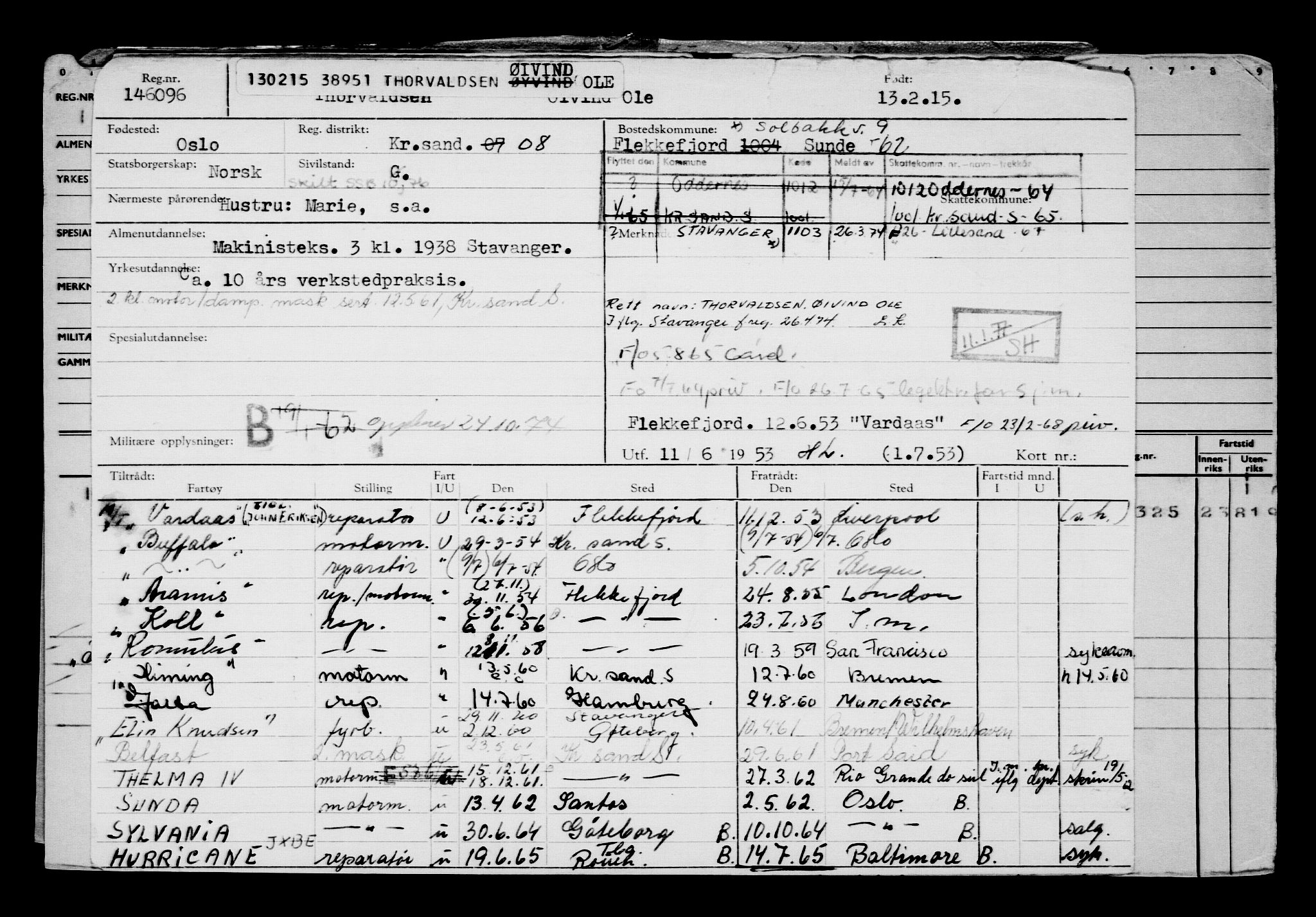 Direktoratet for sjømenn, AV/RA-S-3545/G/Gb/L0127: Hovedkort, 1915, p. 424