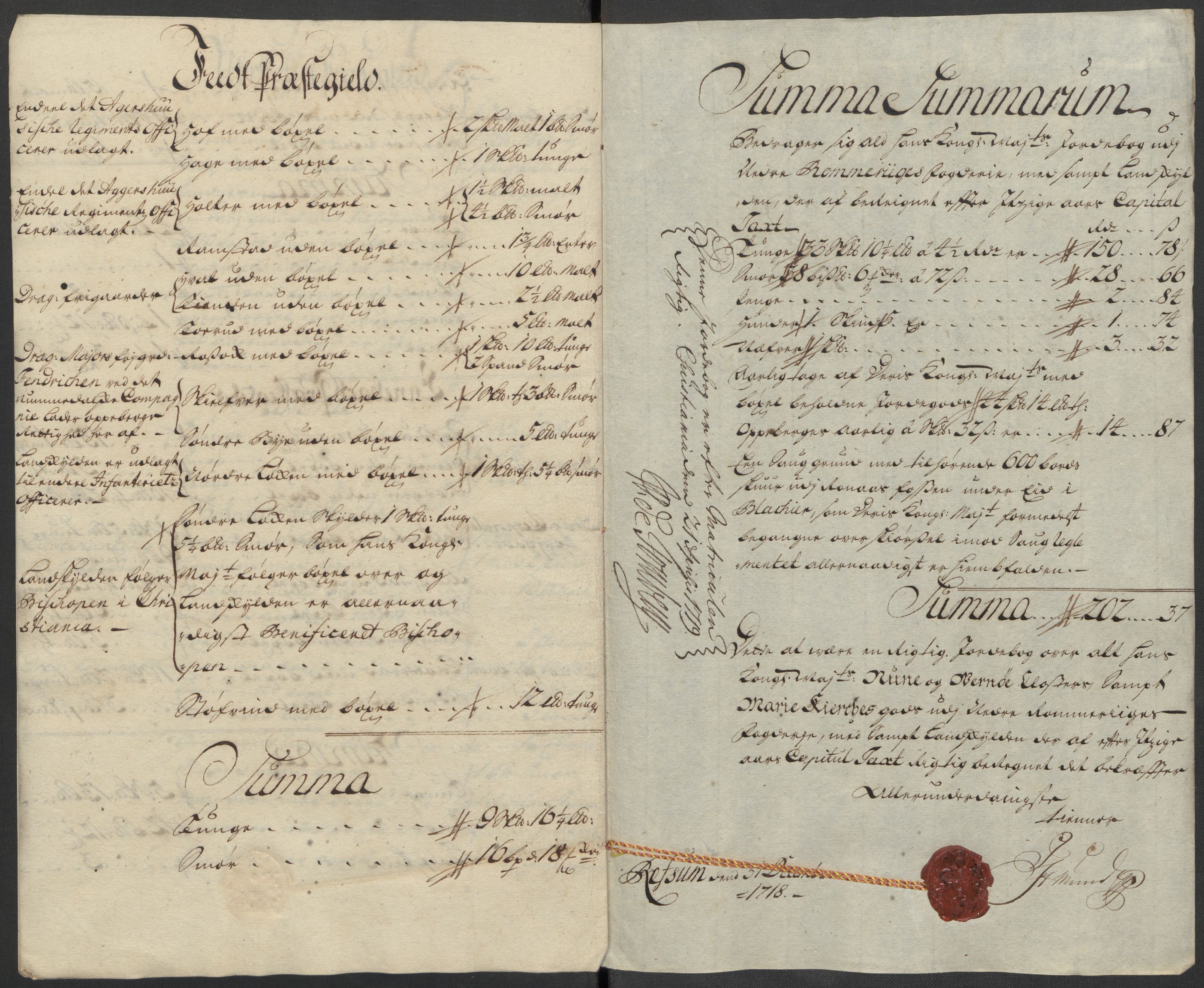 Rentekammeret inntil 1814, Reviderte regnskaper, Fogderegnskap, AV/RA-EA-4092/R11/L0600: Fogderegnskap Nedre Romerike, 1718, p. 174