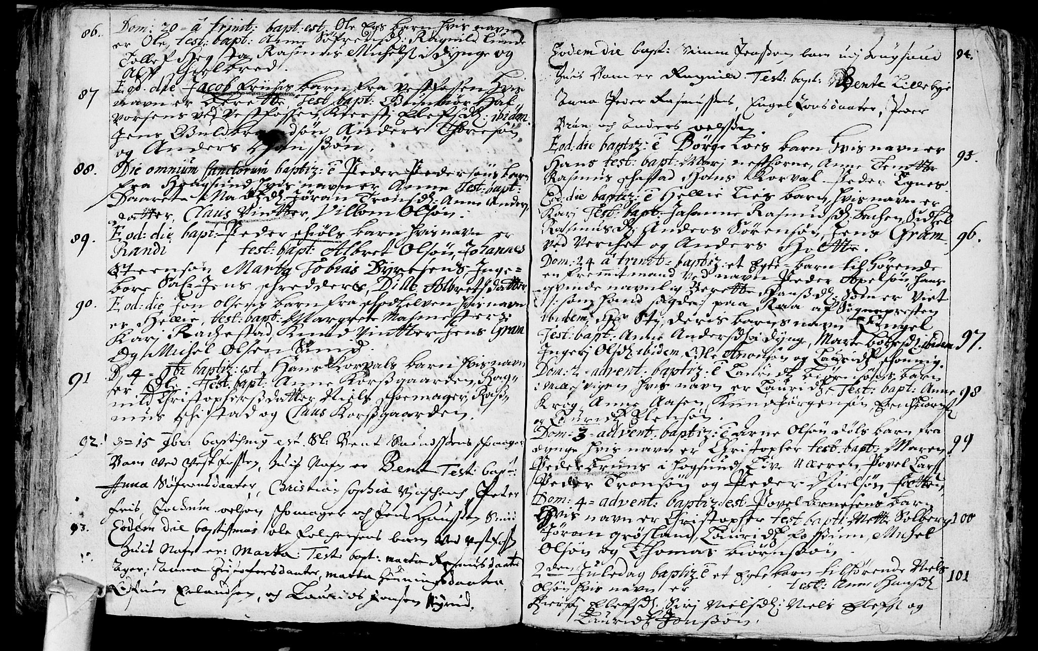 Eiker kirkebøker, AV/SAKO-A-4/F/Fa/L0001: Parish register (official) no. I 1 /1, 1683-1704