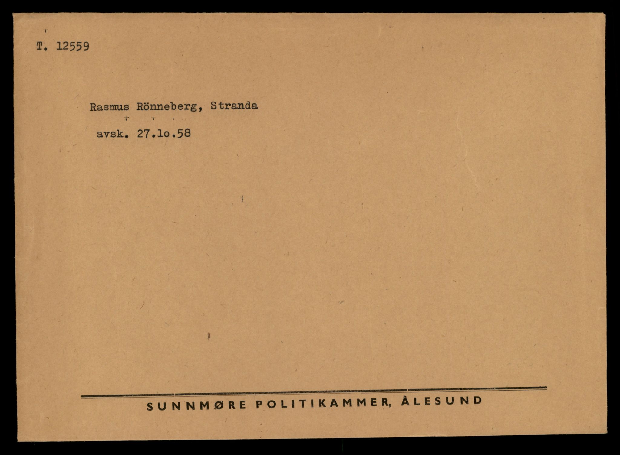 Møre og Romsdal vegkontor - Ålesund trafikkstasjon, AV/SAT-A-4099/F/Fe/L0034: Registreringskort for kjøretøy T 12500 - T 12652, 1927-1998, p. 1096