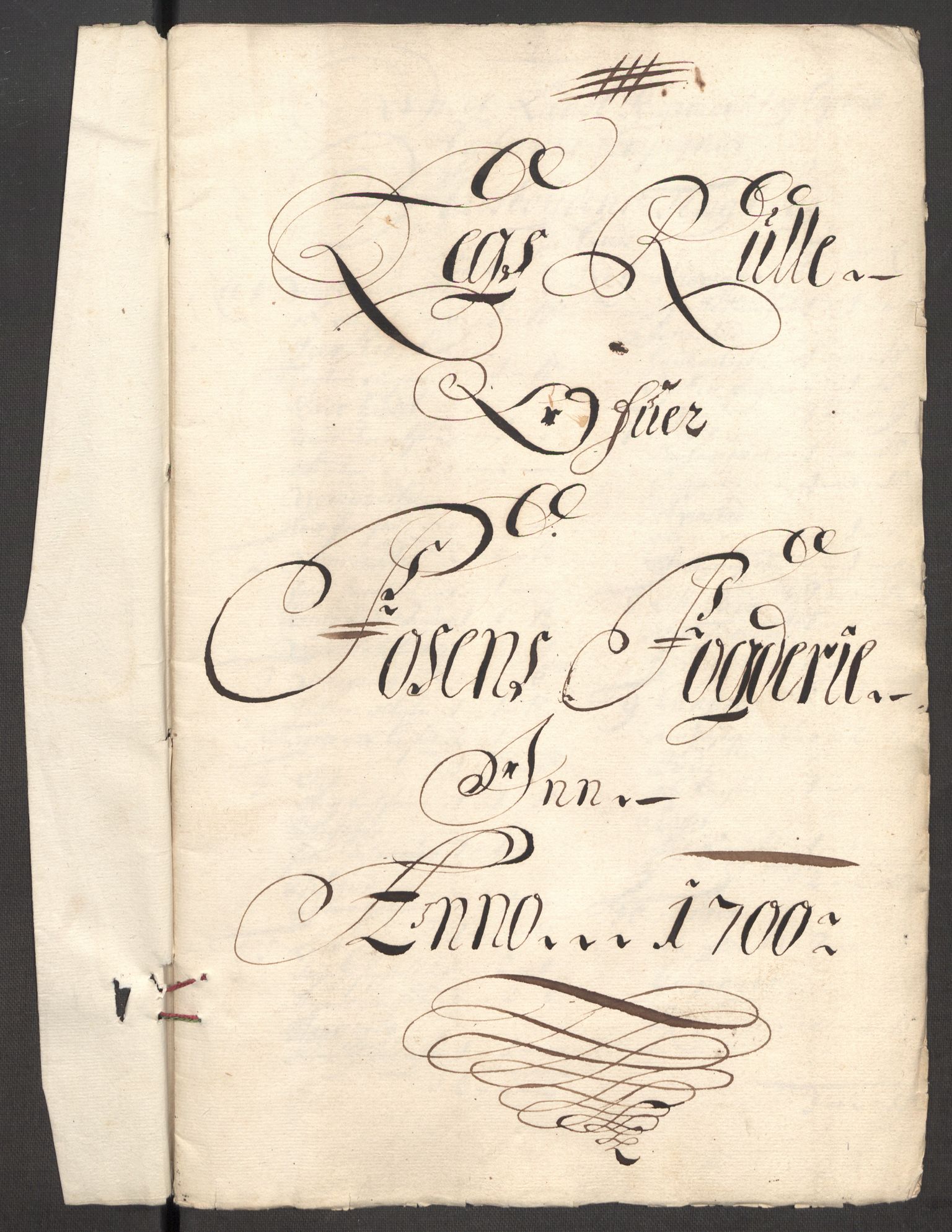 Rentekammeret inntil 1814, Reviderte regnskaper, Fogderegnskap, AV/RA-EA-4092/R57/L3854: Fogderegnskap Fosen, 1700-1701, p. 195