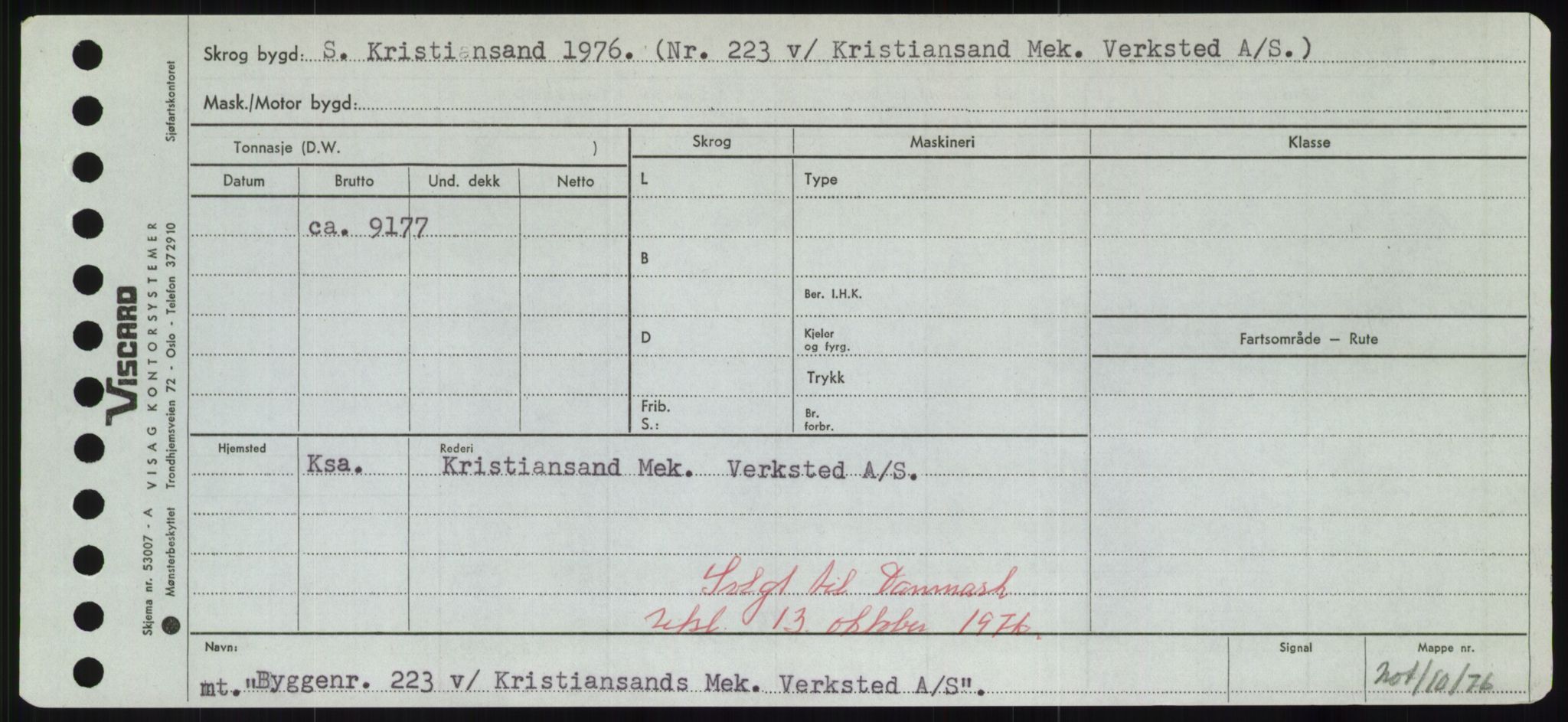 Sjøfartsdirektoratet med forløpere, Skipsmålingen, RA/S-1627/H/Hd/L0006: Fartøy, Byg-Båt, p. 429