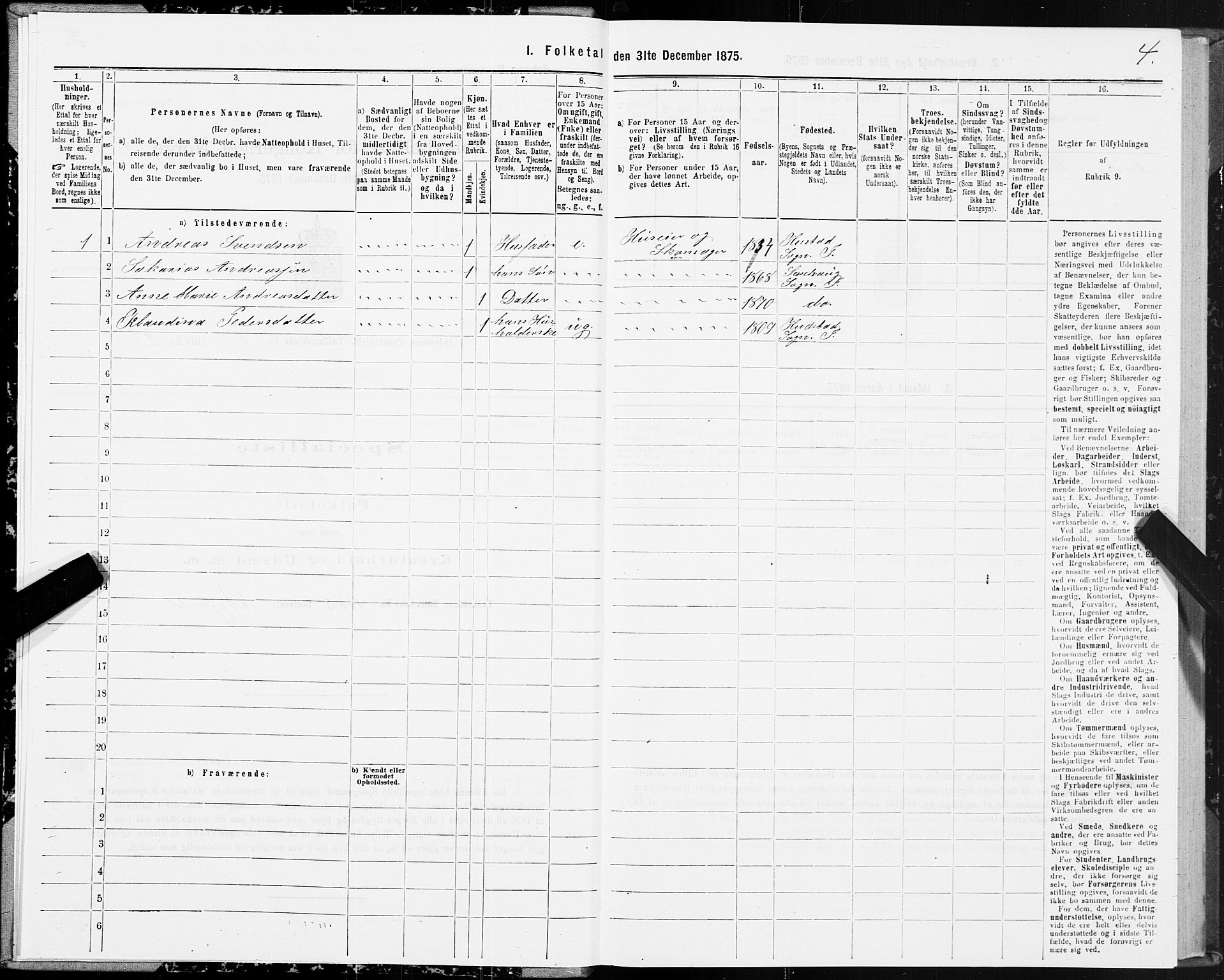 SAT, 1875 census for 1729P Inderøy, 1875, p. 4004