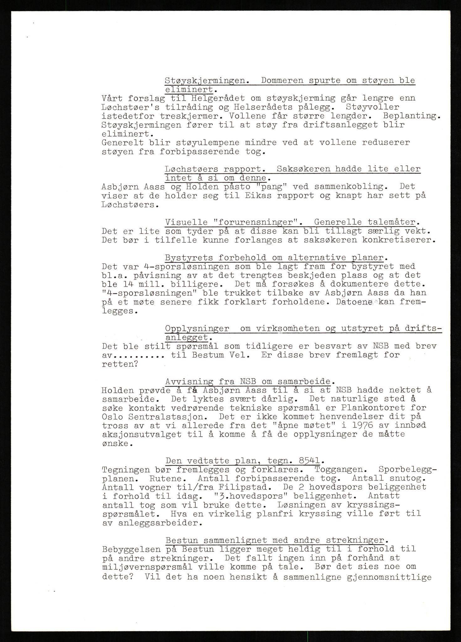 Norges statsbaner, Hovedadministrasjonen, Plankontoret for Oslo S, AV/RA-S-5410/D/L0171: Driftsbanegården. Øvrige driftsbanegårder, 1976-1978, p. 67