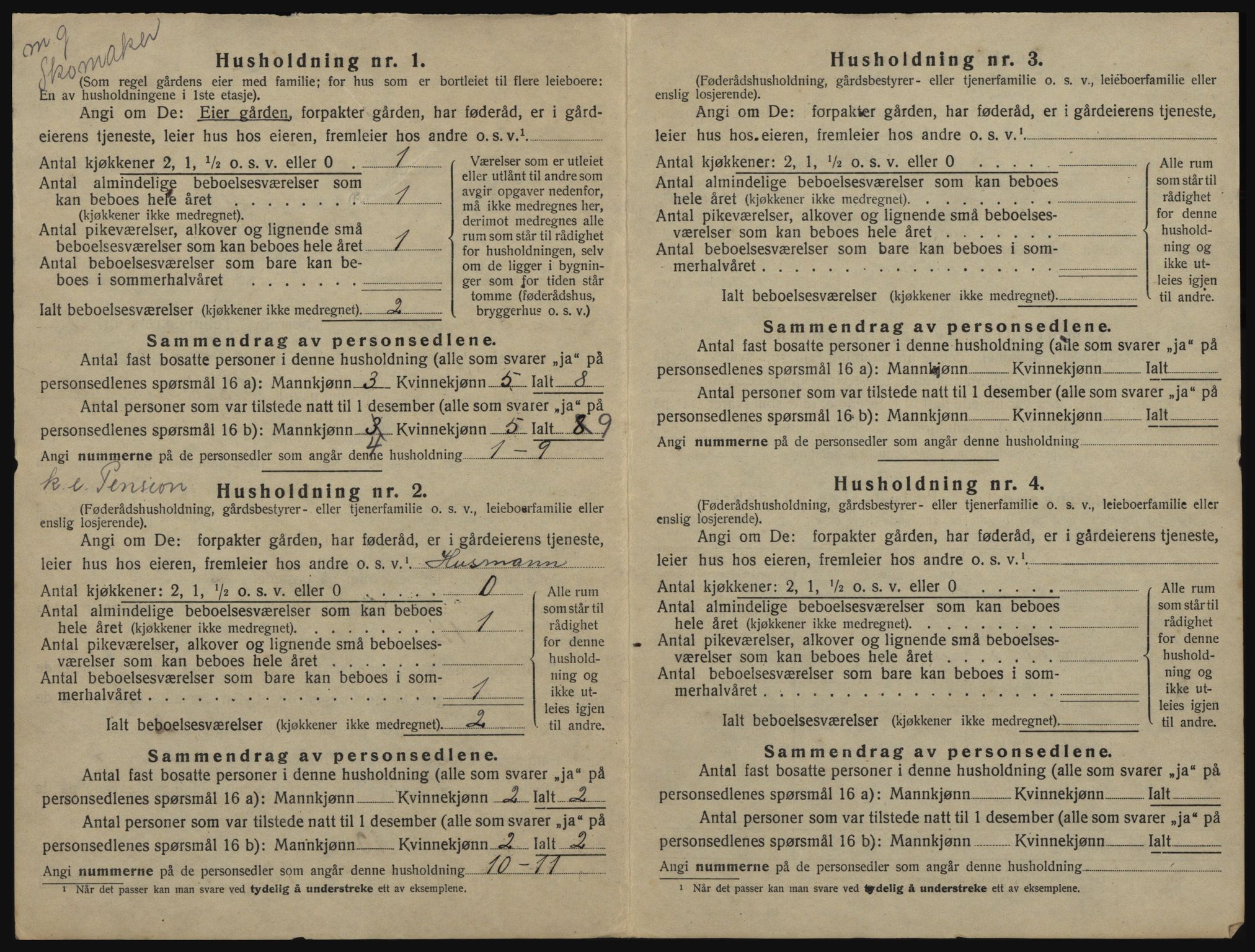 SATØ, 1920 census for Lavangen, 1920, p. 38