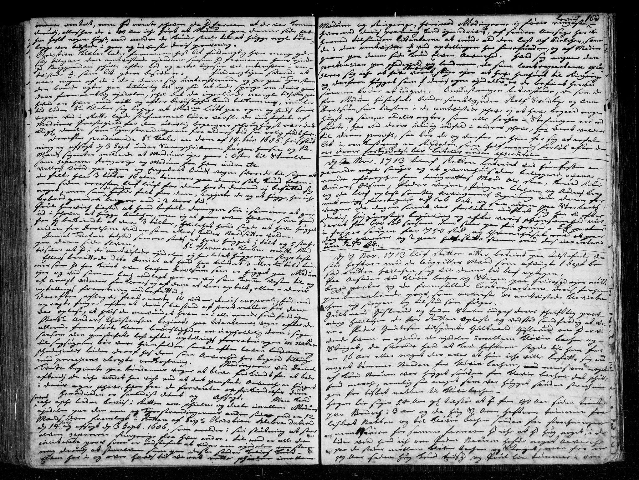 Ringerike og Hallingdal sorenskriveri, AV/SAKO-A-81/F/Fa/Faa/L0026: Tingbok, 1709-1713, p. 183