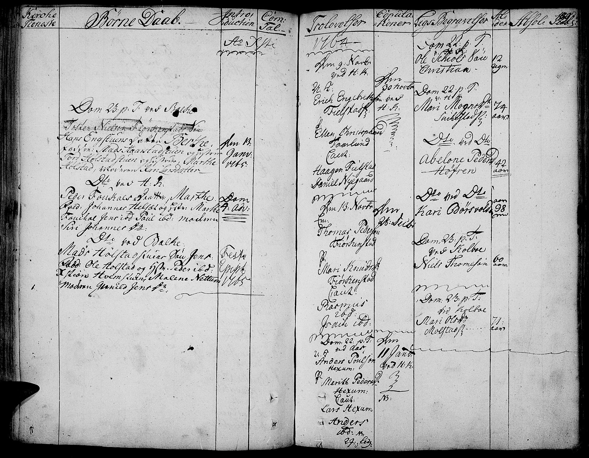 Toten prestekontor, AV/SAH-PREST-102/H/Ha/Haa/L0005: Parish register (official) no. 5, 1761-1772, p. 109