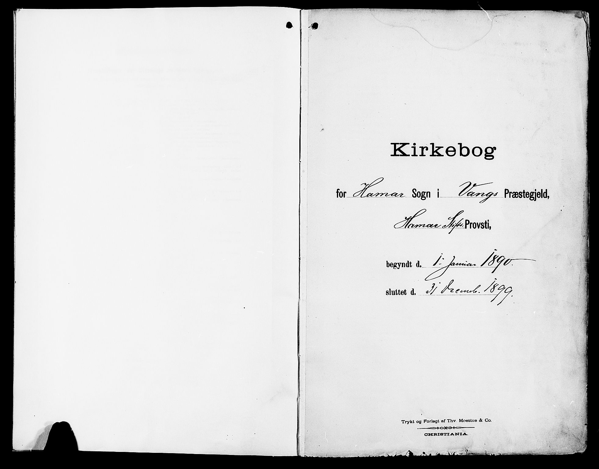Vang prestekontor, Hedmark, SAH/PREST-008/H/Ha/Haa/L0017: Parish register (official) no. 17, 1890-1899