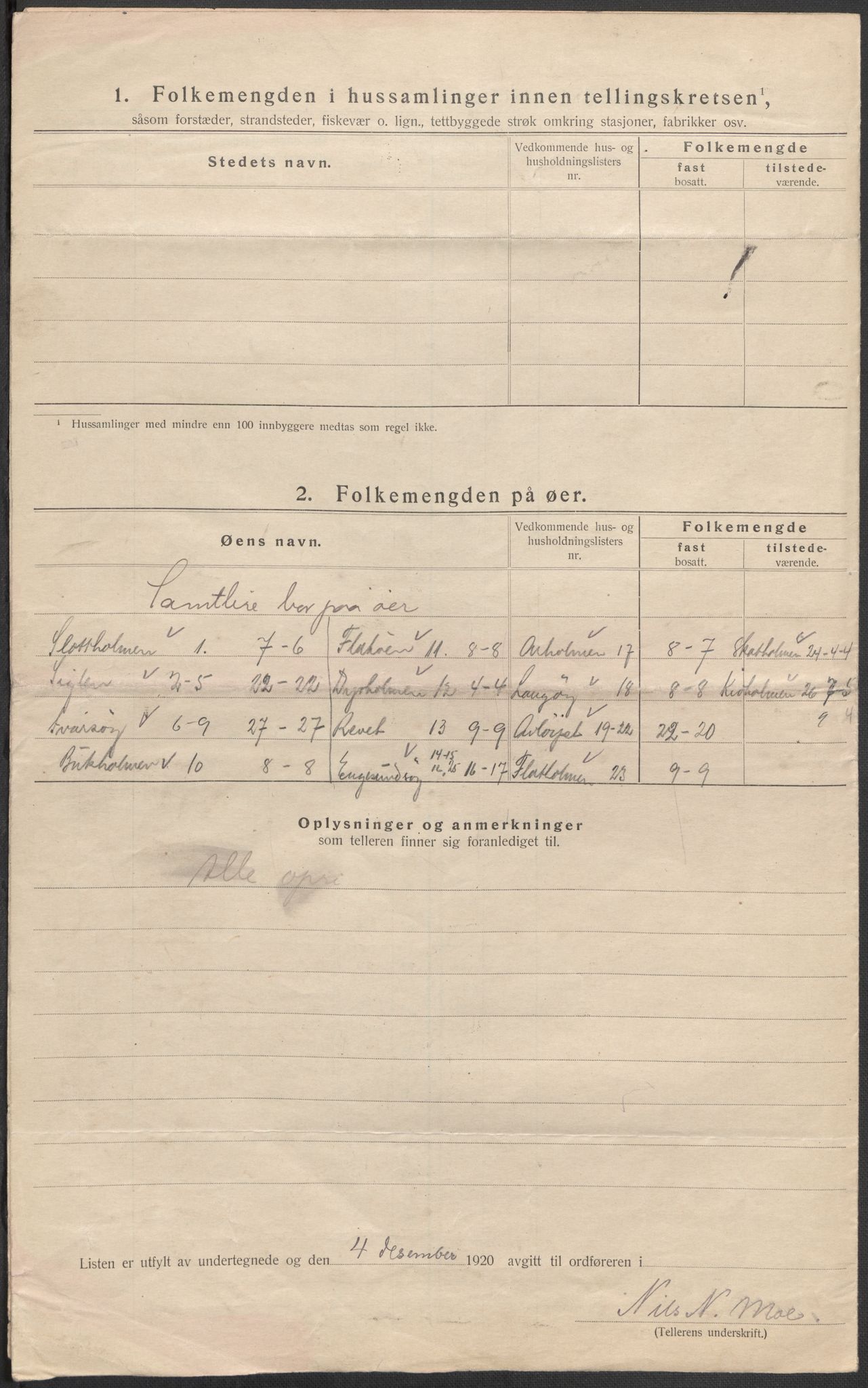 SAB, 1920 census for Fitjar, 1920, p. 16